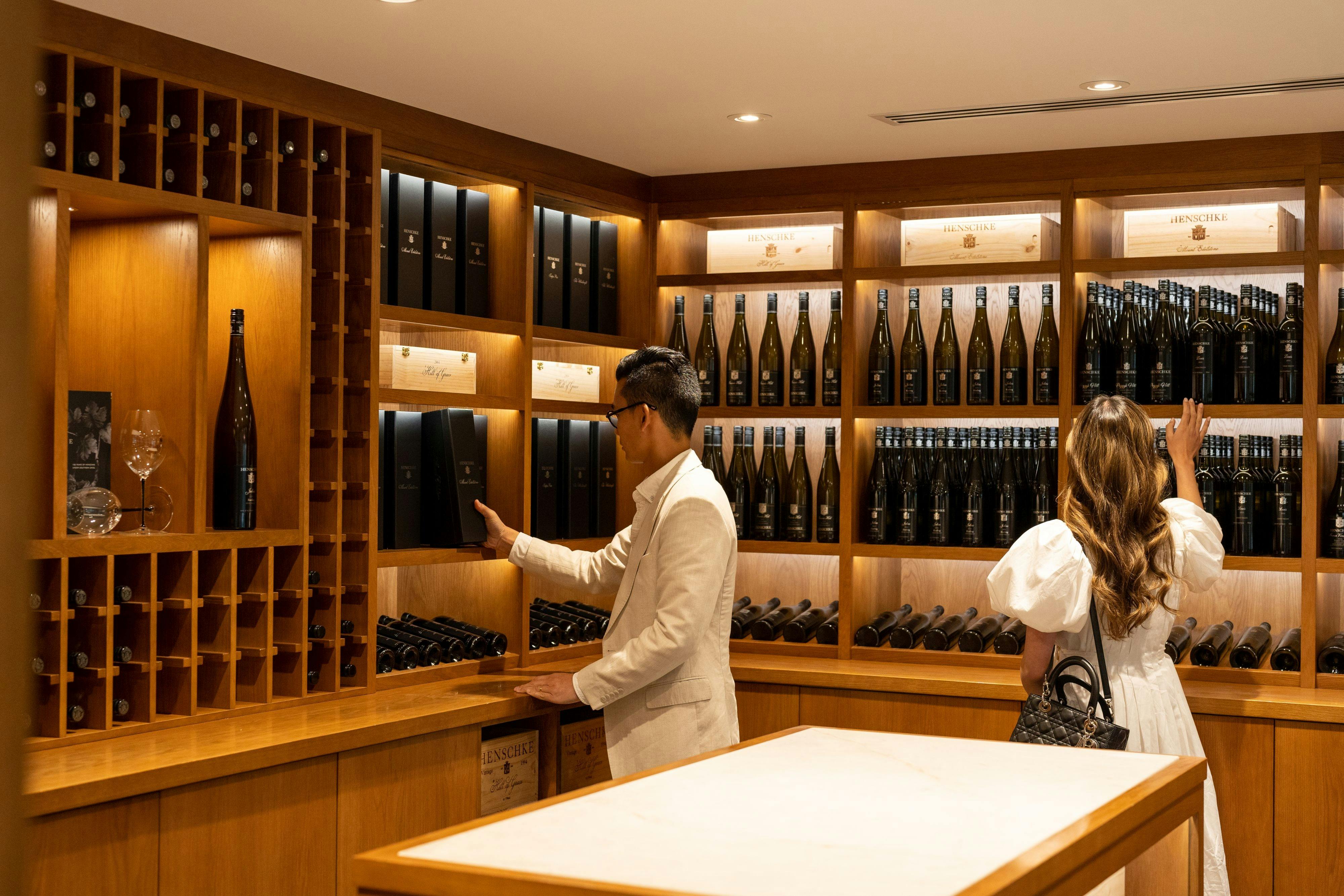 Henschke Wine Room