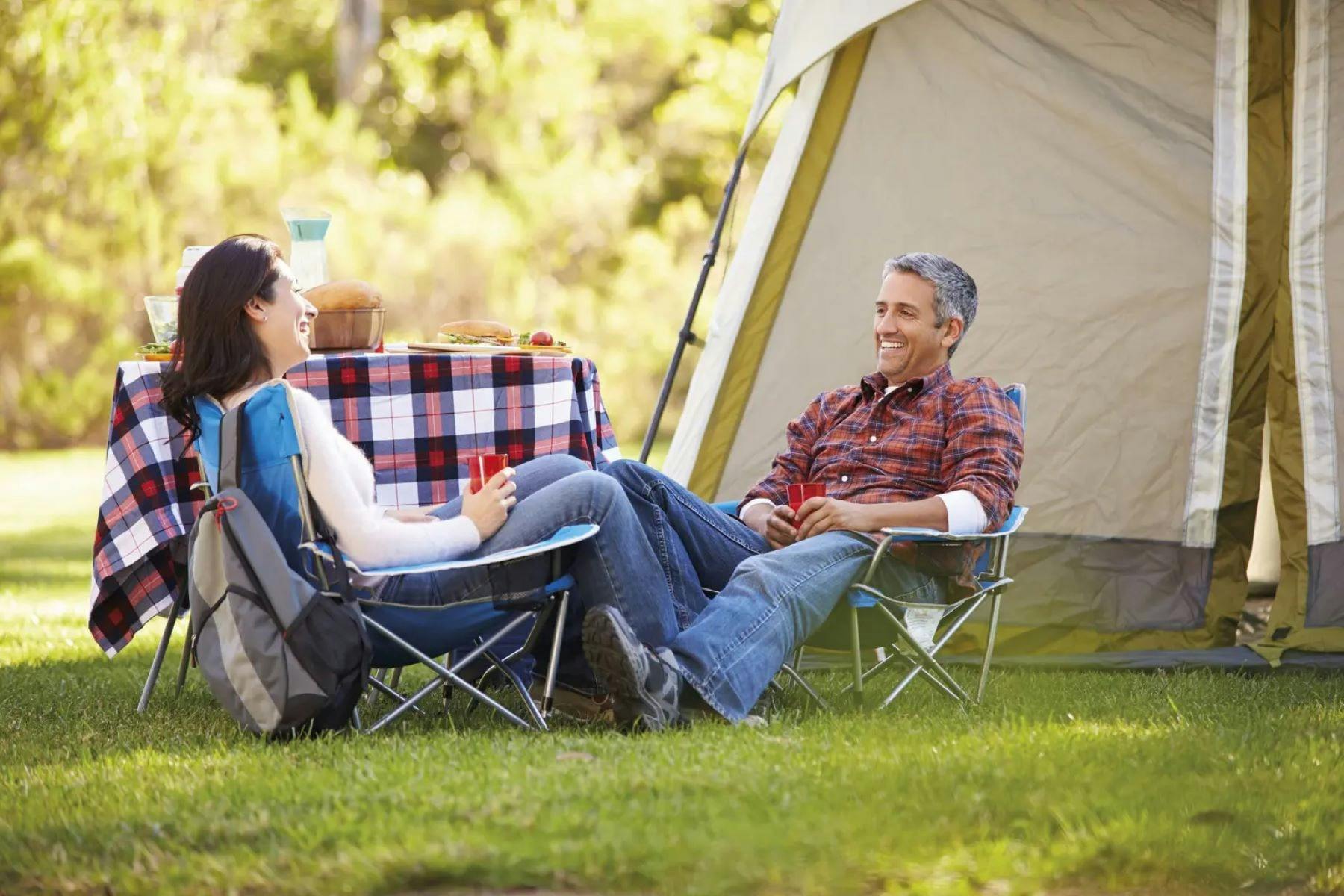Powered Tent Site