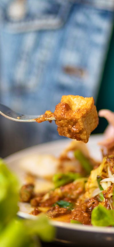 Indonesian Tofu Salad