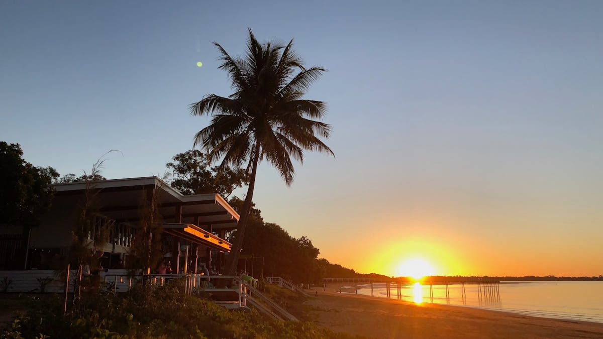 Sunset at Enzo's