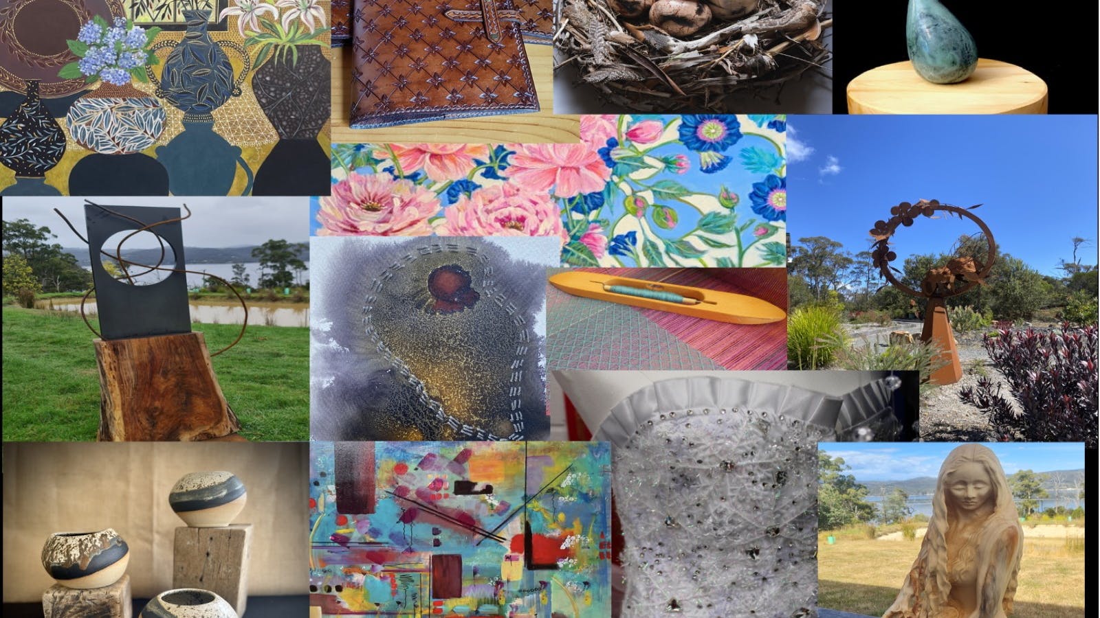 Work by artists and makers in the HVSAT