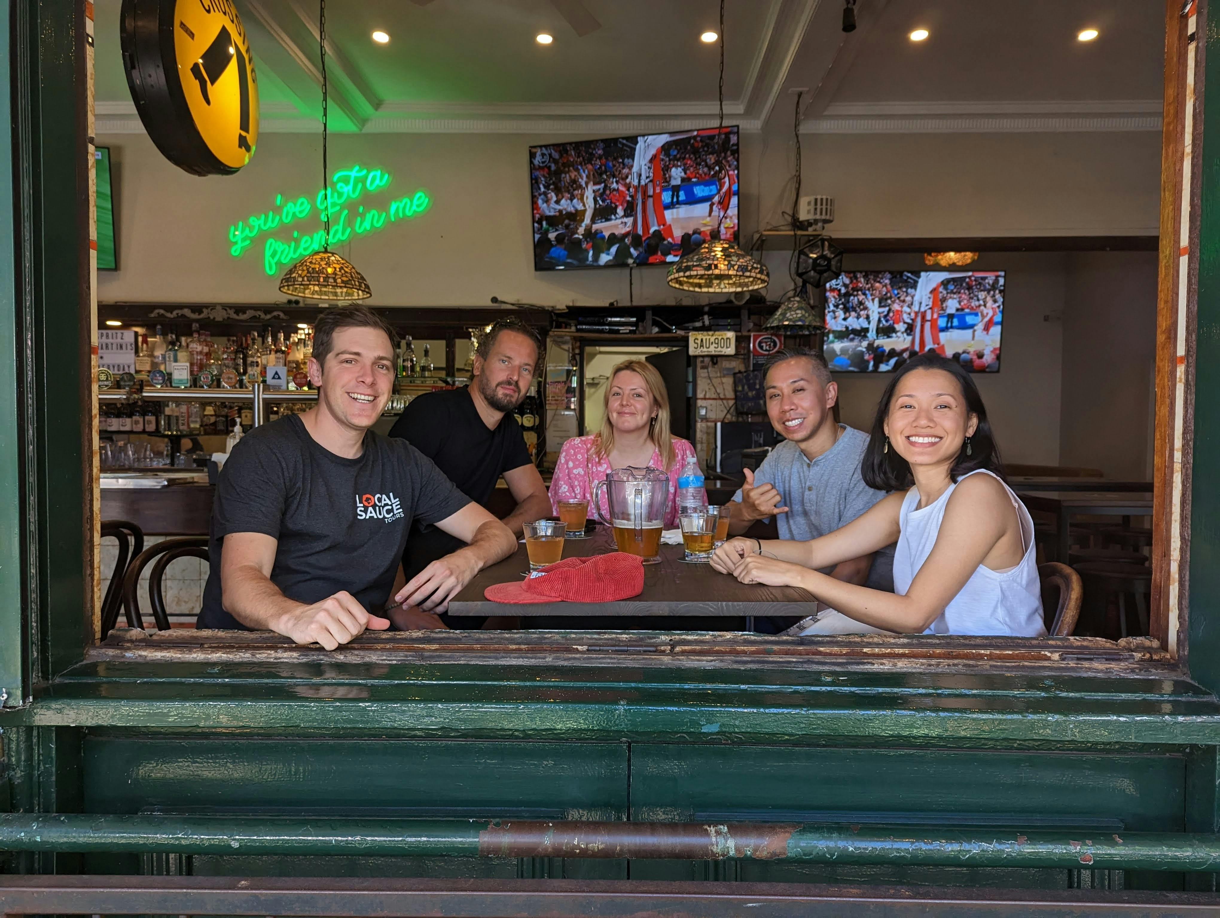 Group at Friend in Hand Glebe