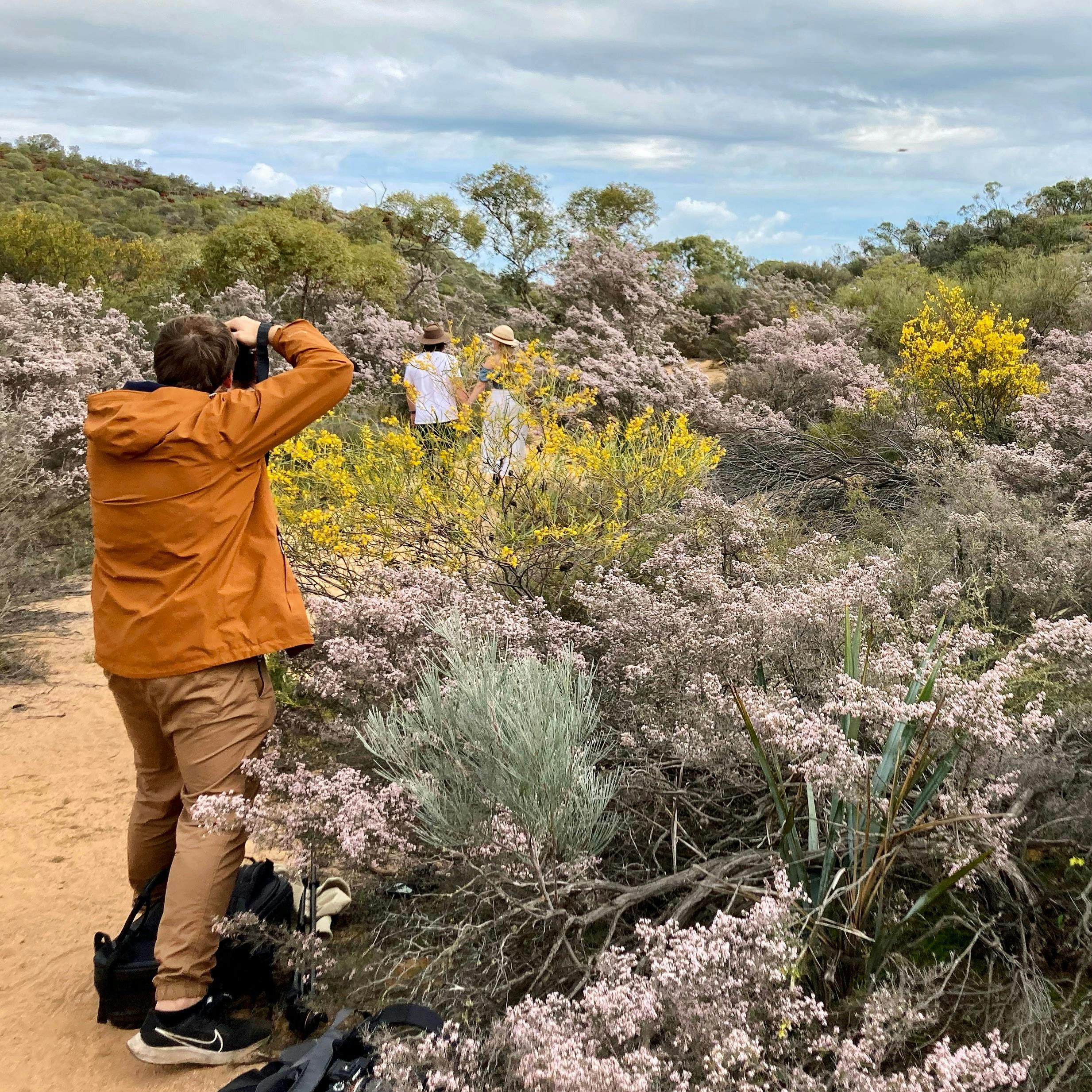 Enjoying Wildflower Country on tour with New Leaf Connect