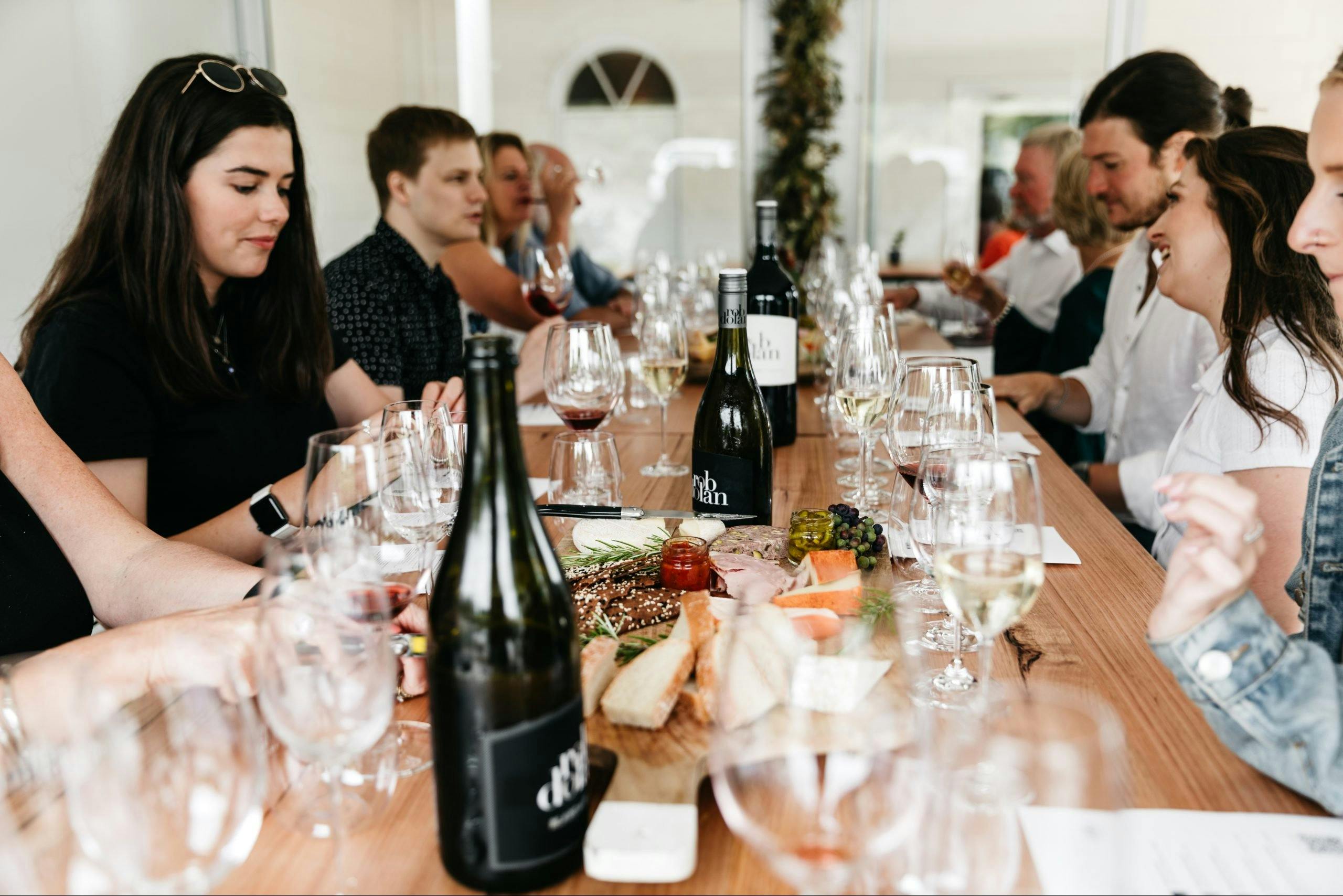 The Wine Cube experience includes a premium tasting and grazing boards.