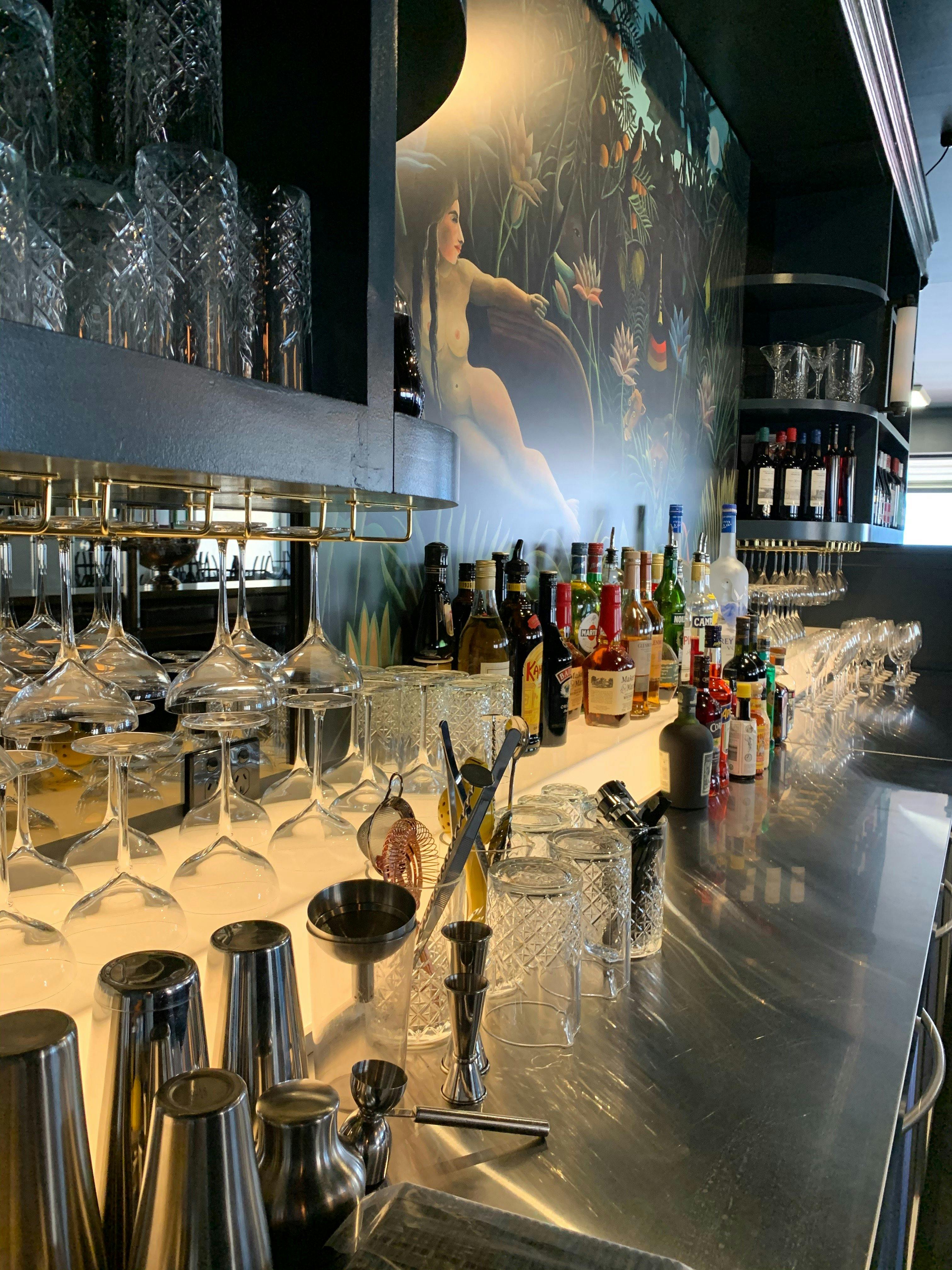 back bar