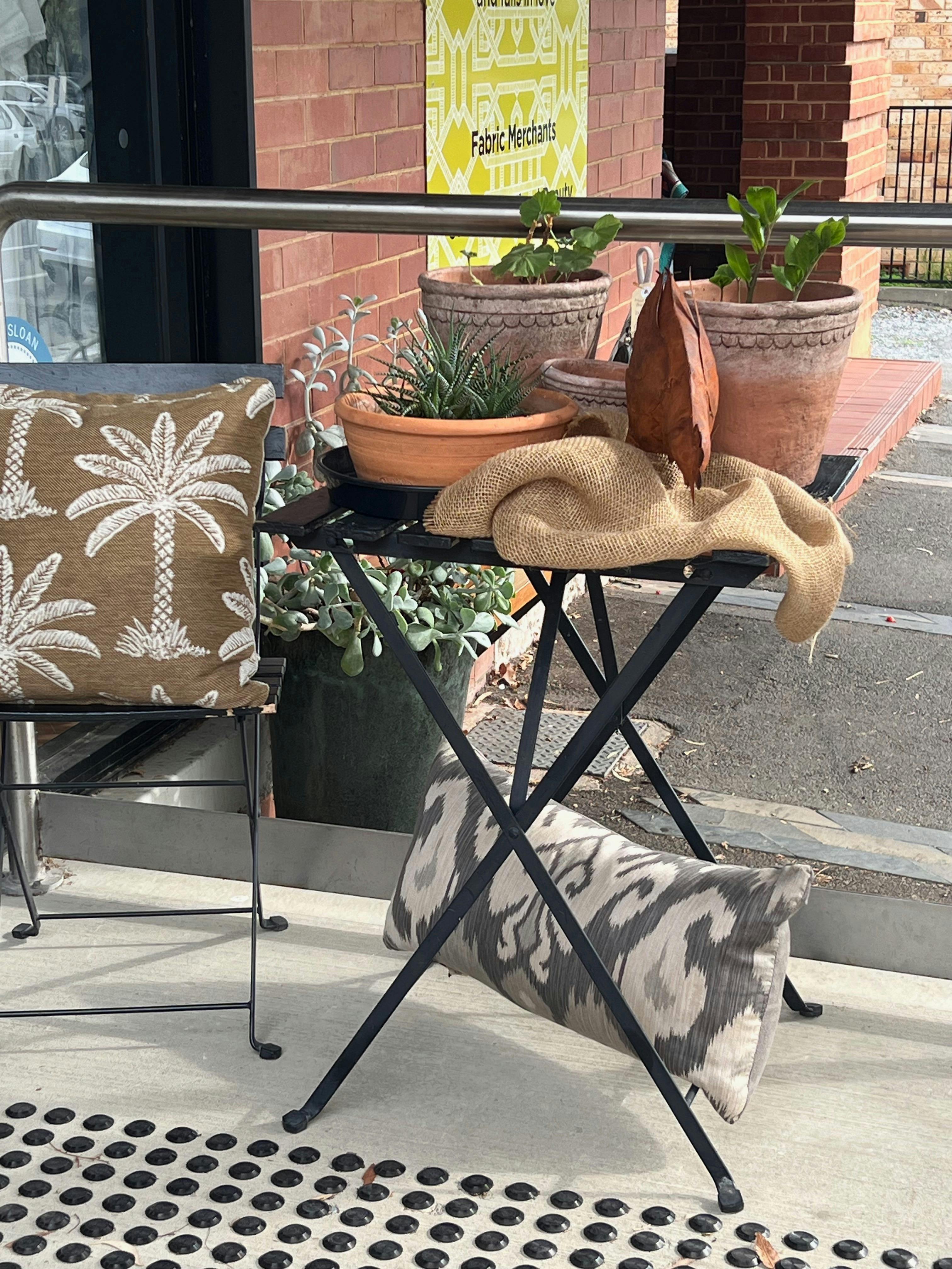 Cushions and Pots
