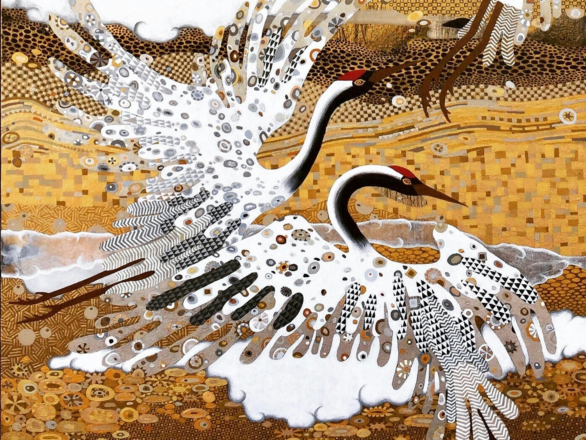 梅麗莎·巴伯的起重機 I（細節）