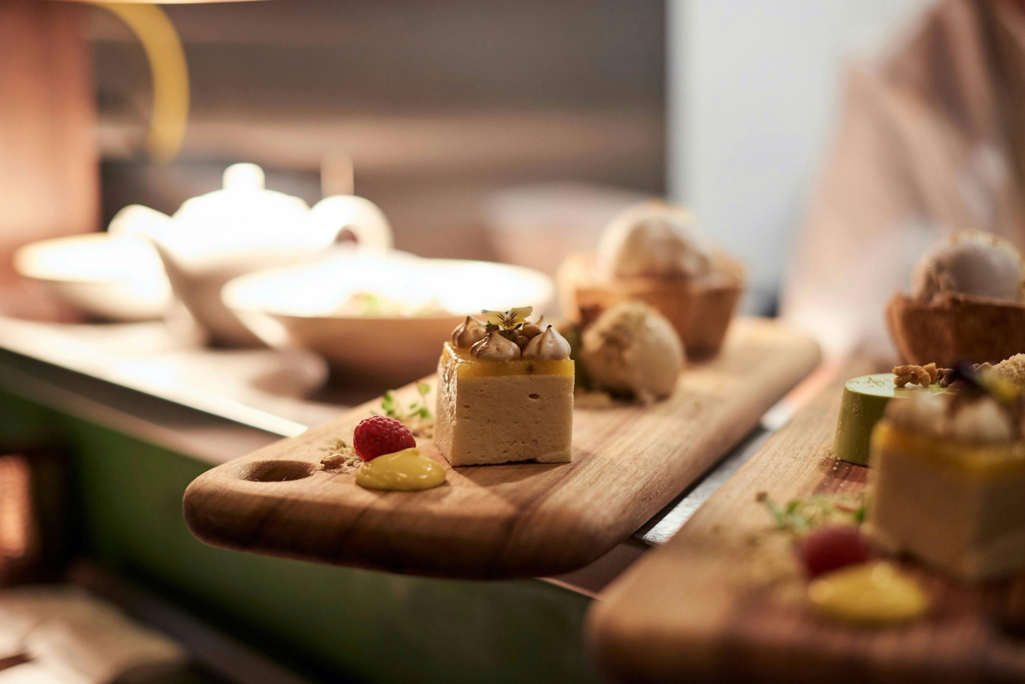 Dessert plate from Upper Mekong in Spice Alley, Sydney