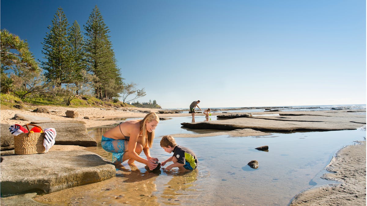 Shelly Beach Caloundra, Sunshine Coast Shelly Beach Caloundra, Sunshine Coast