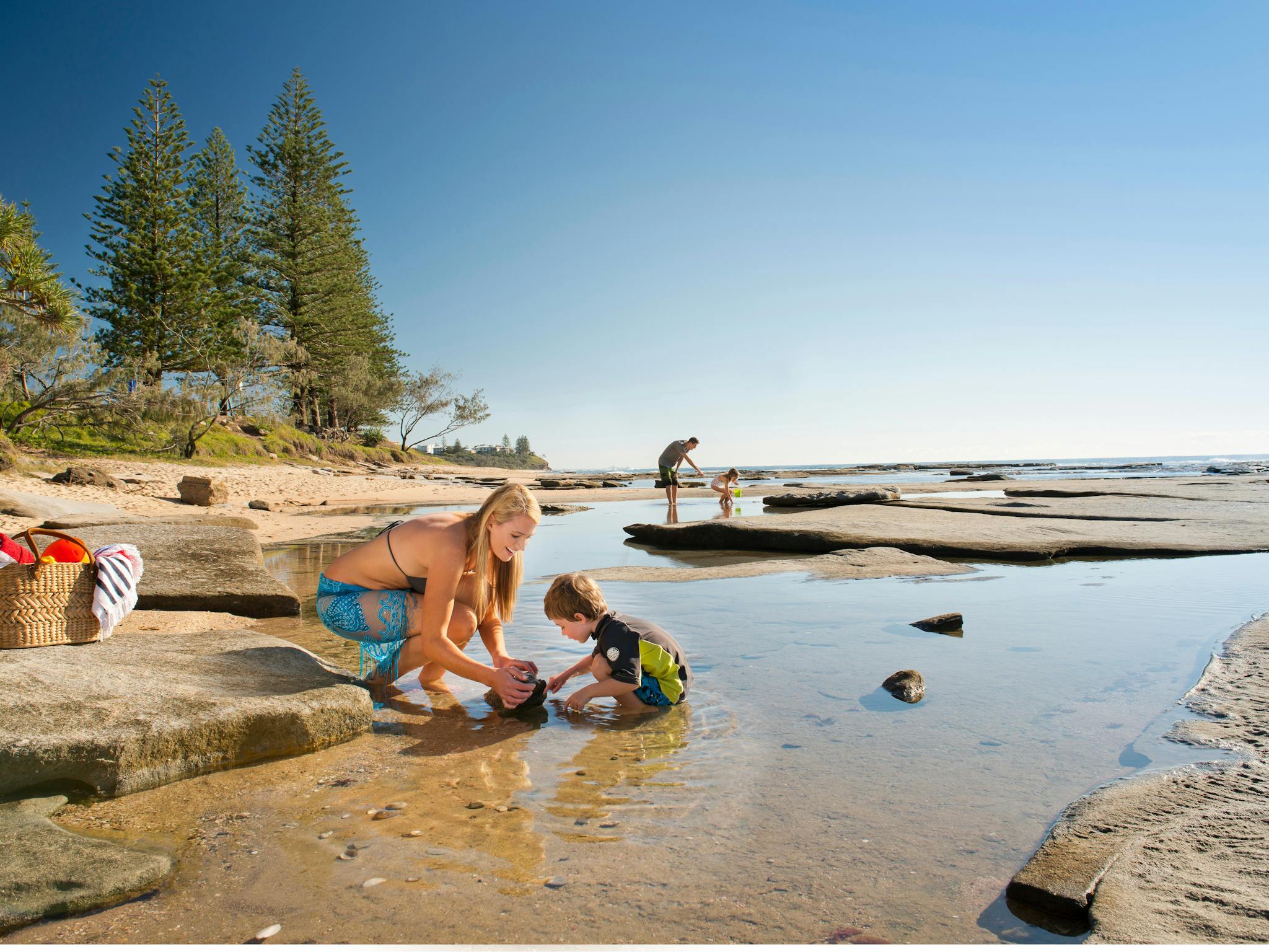 Shelly Beach Caloundra, Sunshine Coast Shelly Beach Caloundra, Sunshine Coast