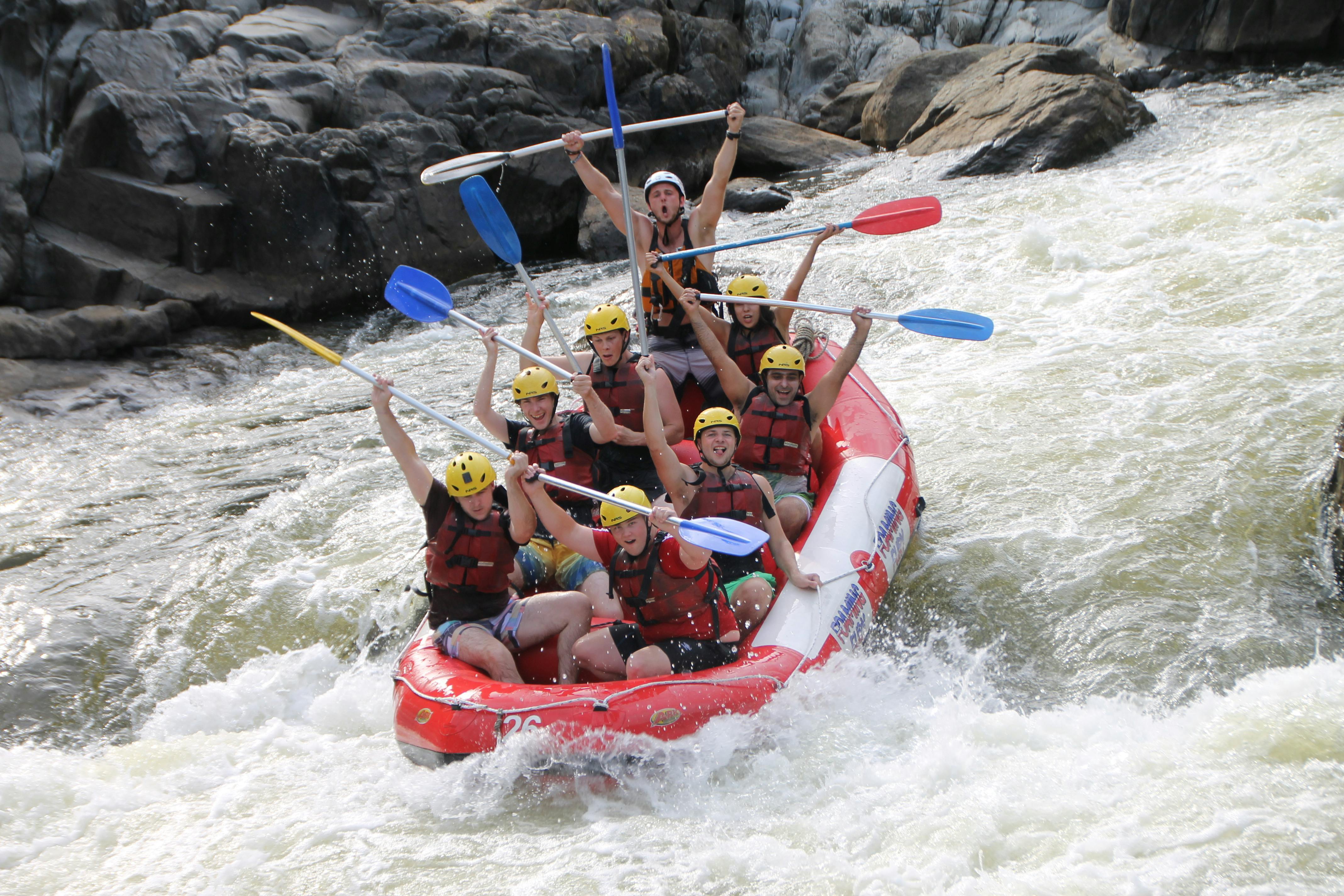 Foaming Fury, adventure, Barron River, tour, White-Water Rafting