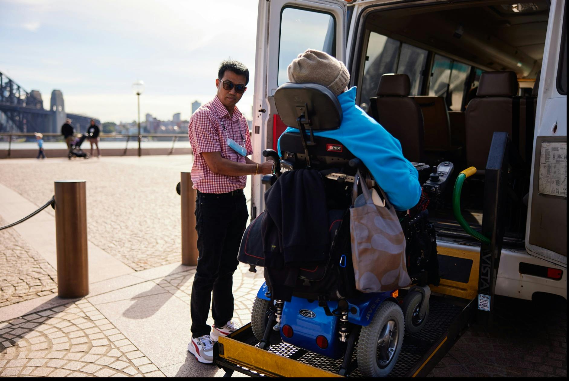 van wheelchair access