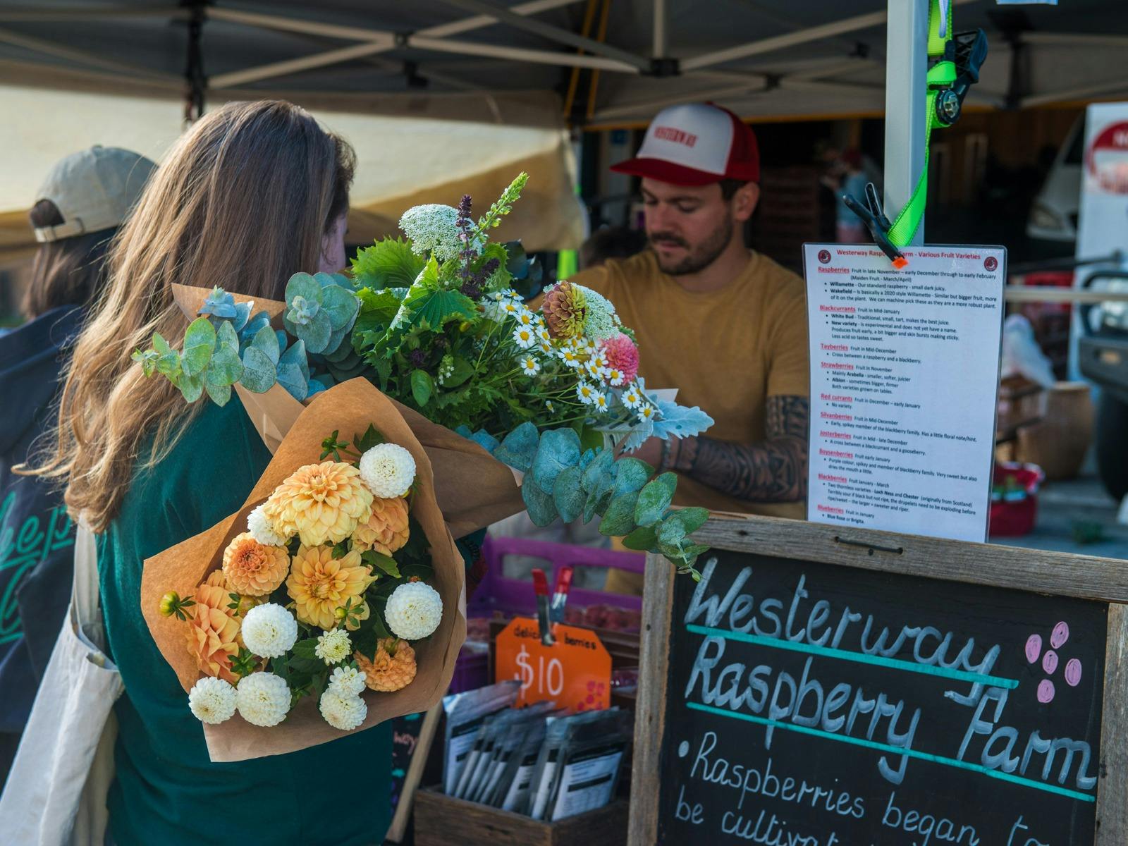 Farm Gate Market - flowers