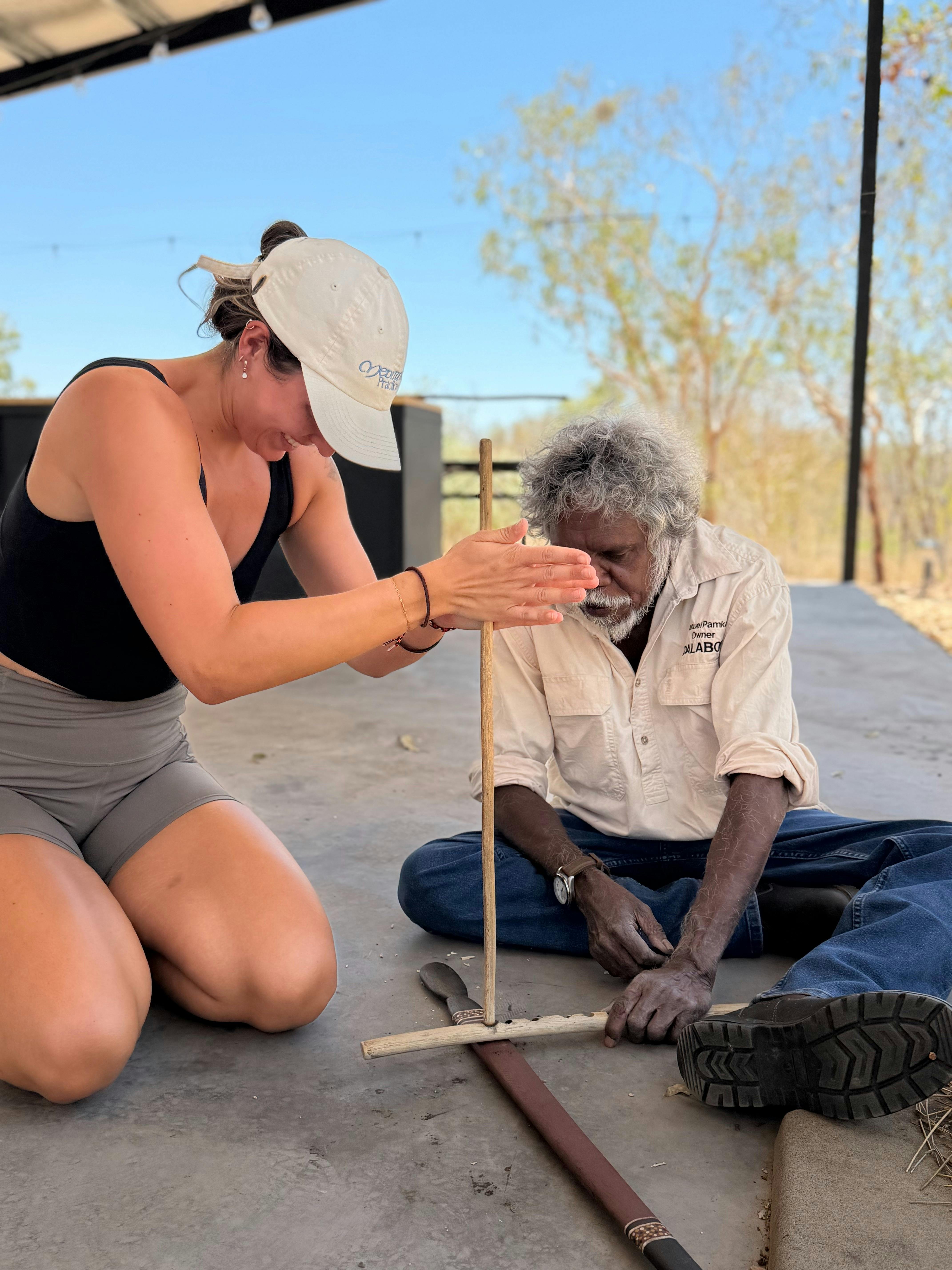 making fire the old way