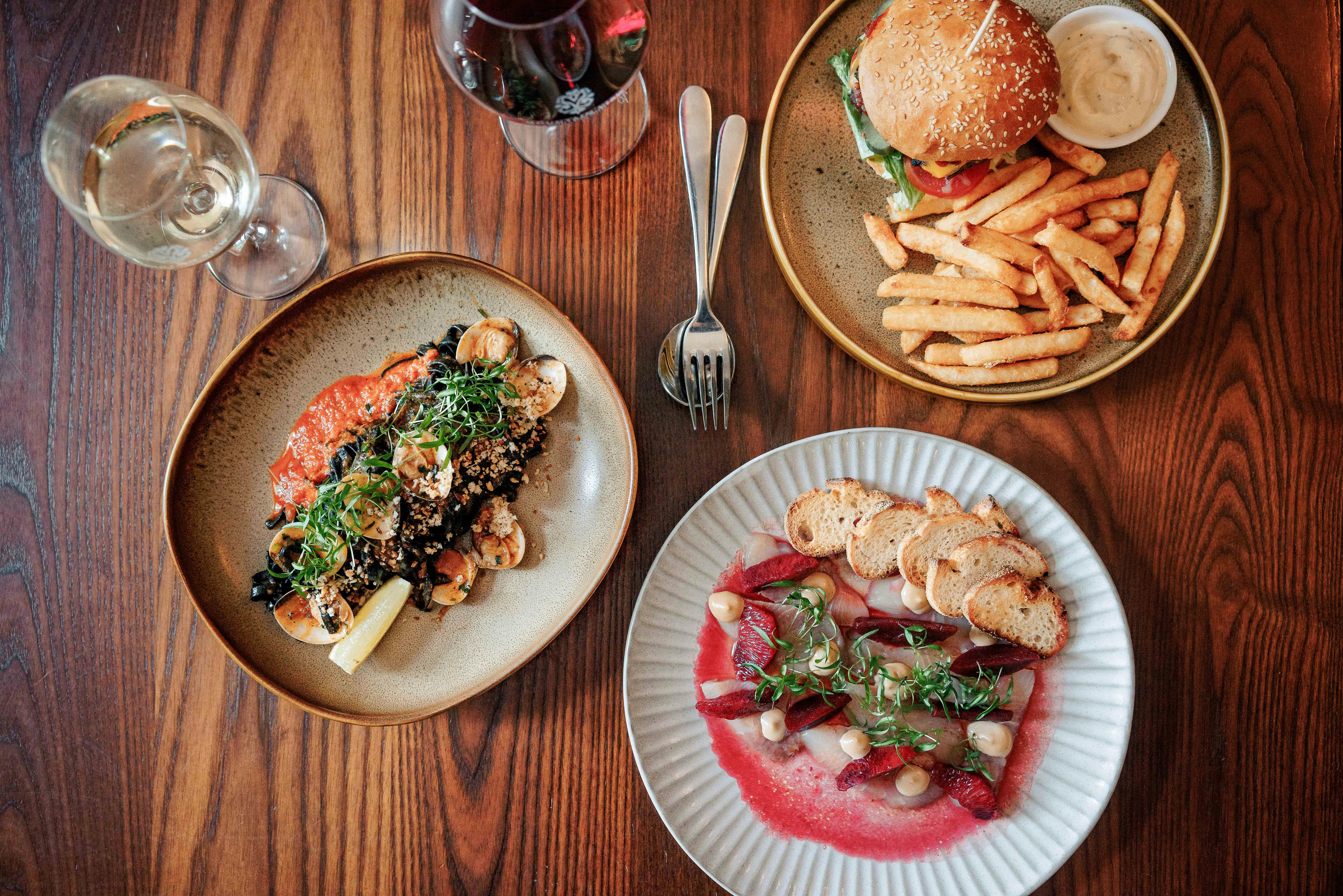 Pub classics plus  innovative seasonal dishes