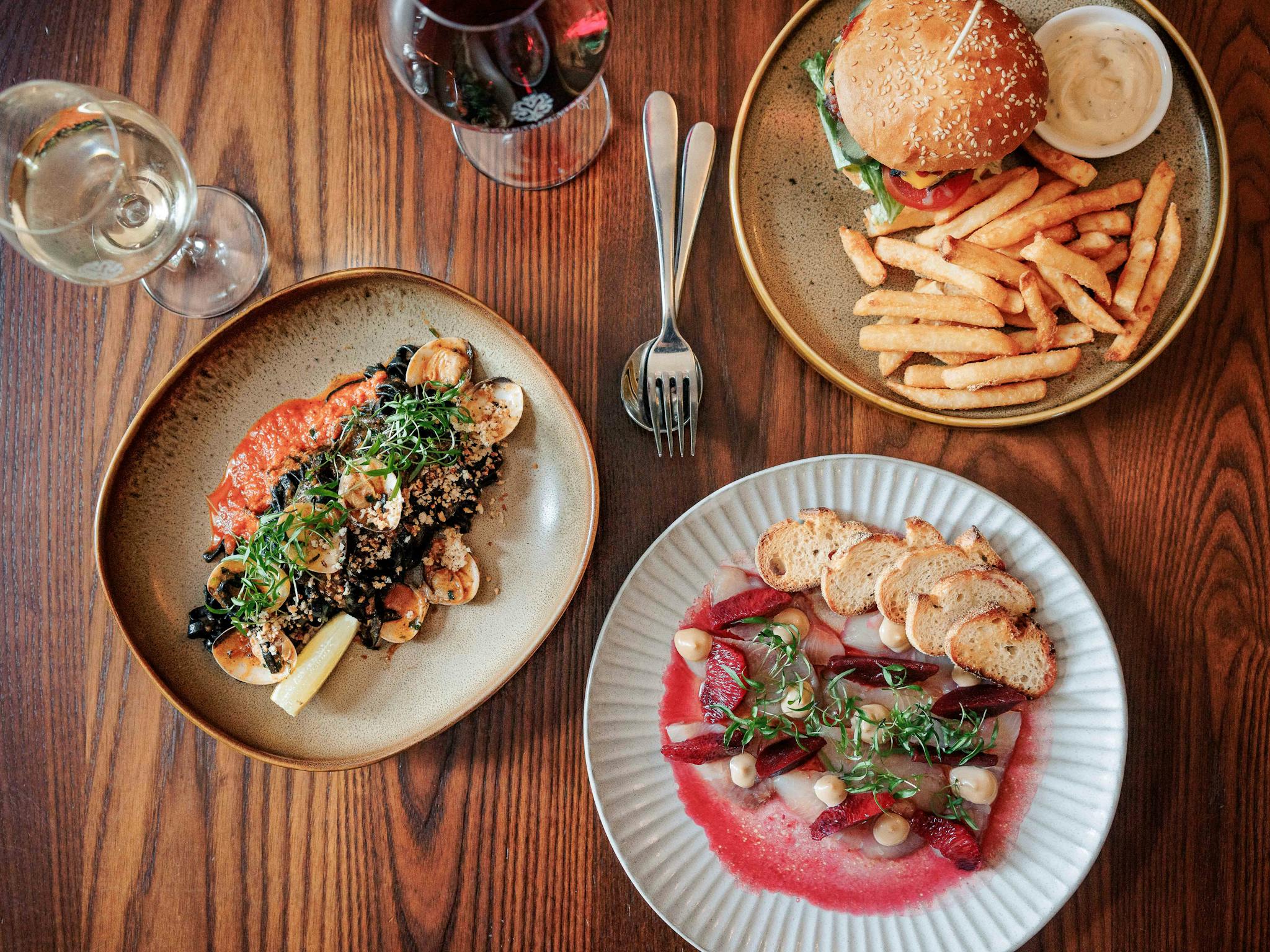 Pub classics plus  innovative seasonal dishes