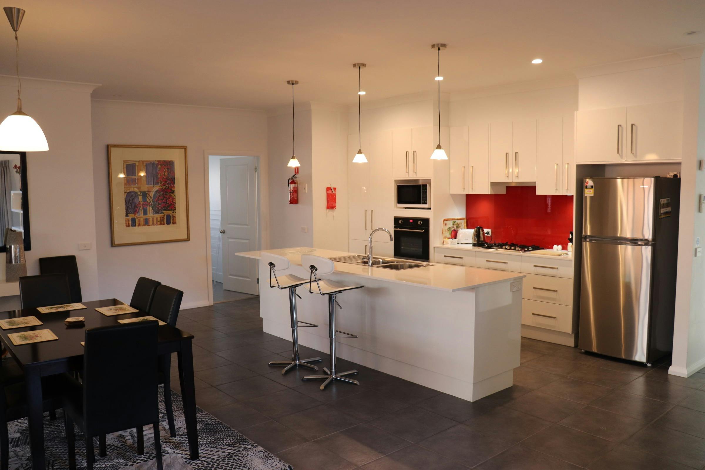 Kalinya open plan lounge, dining and kitchen