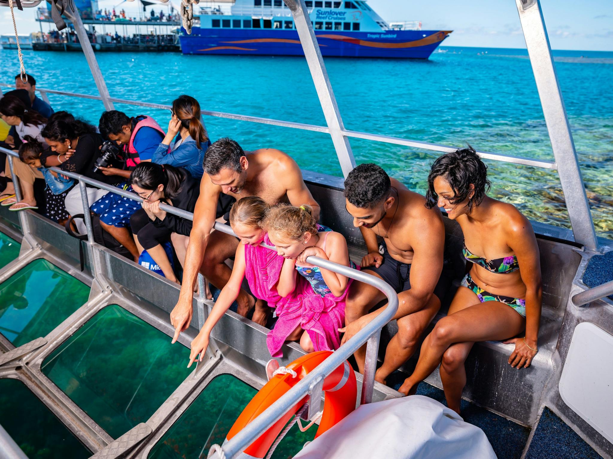 Glass bottom boat
