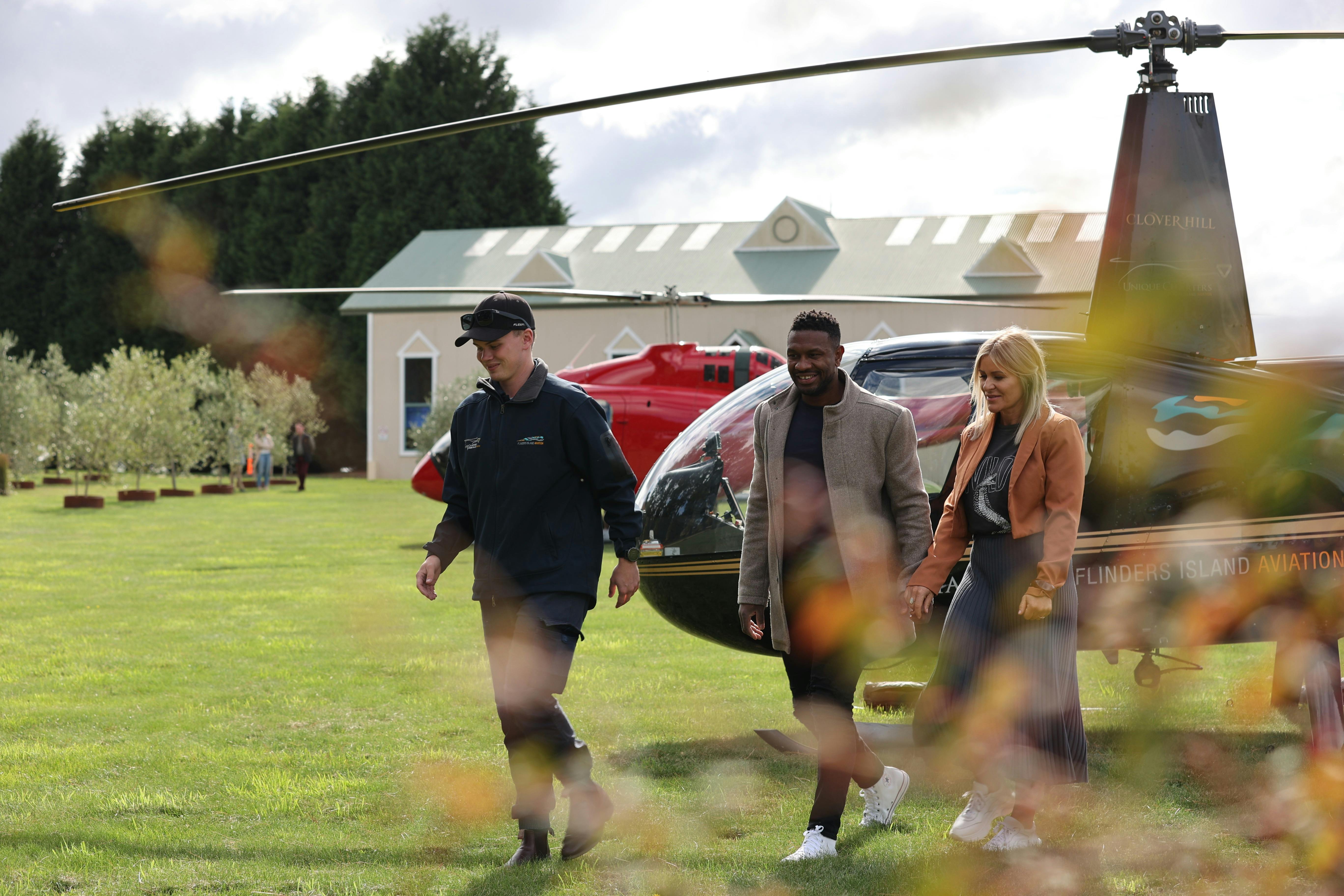 Clover Hill  Helicopter Landing