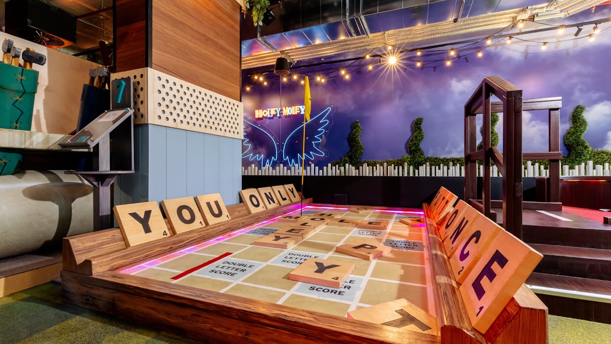 Holey Moley mini golf in Canberra