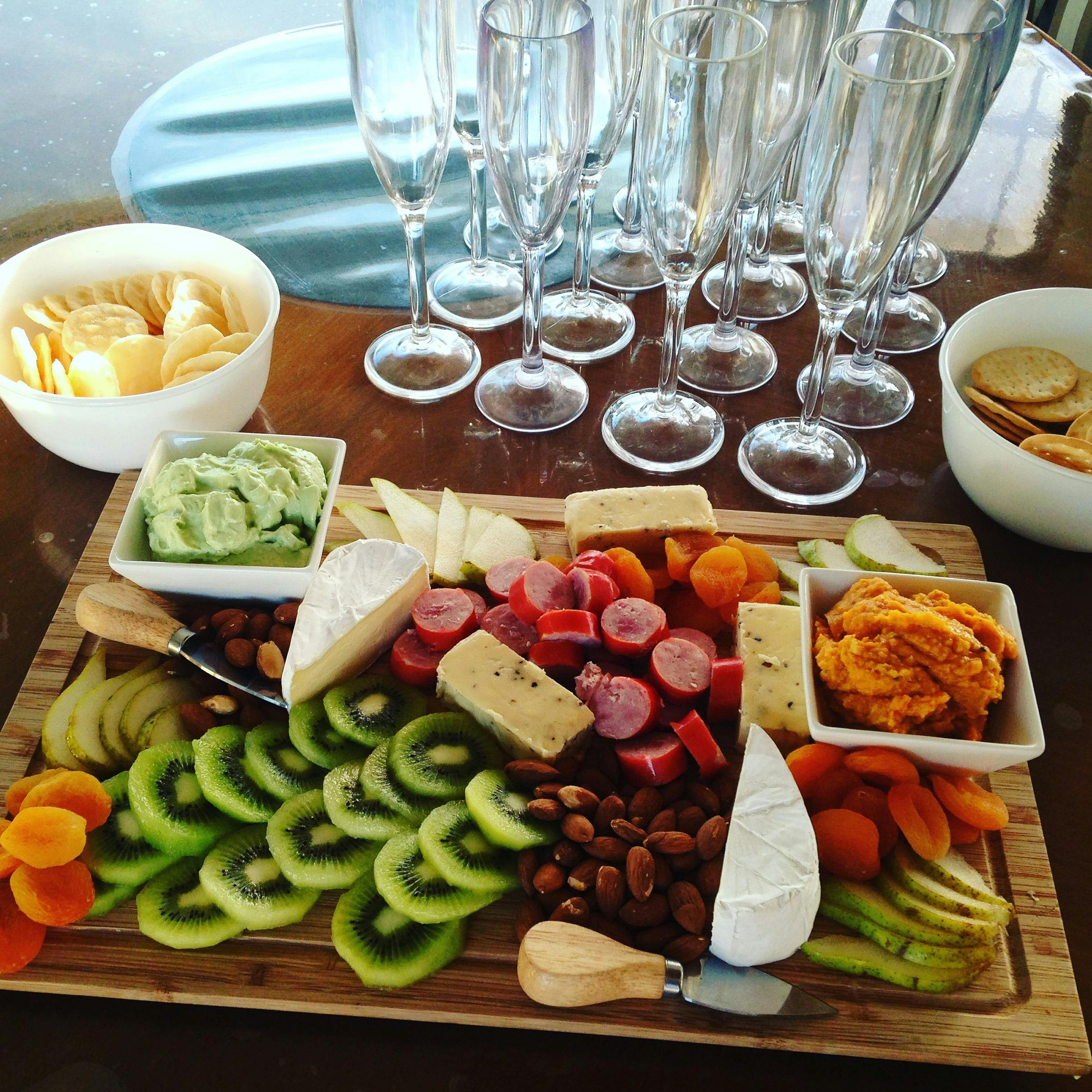 dining aboard a sailing yacht