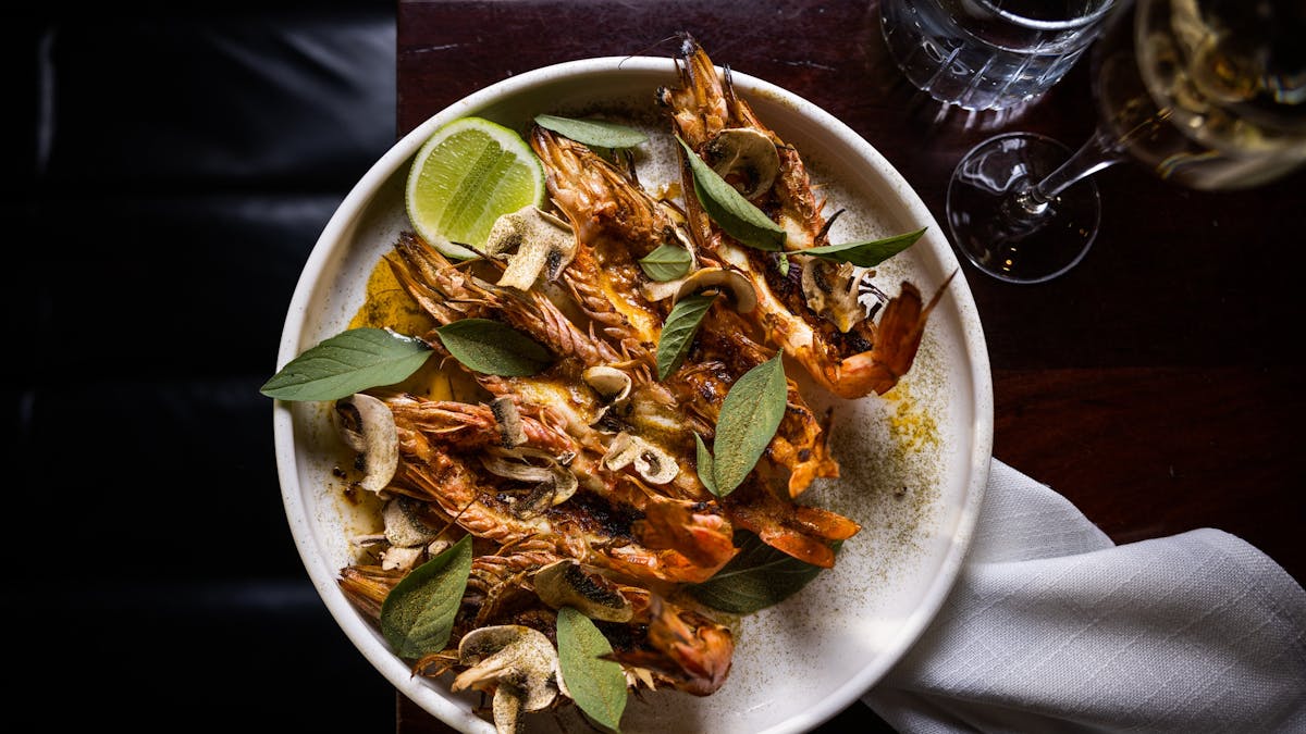 Grilled Mooloolaba King Prawns