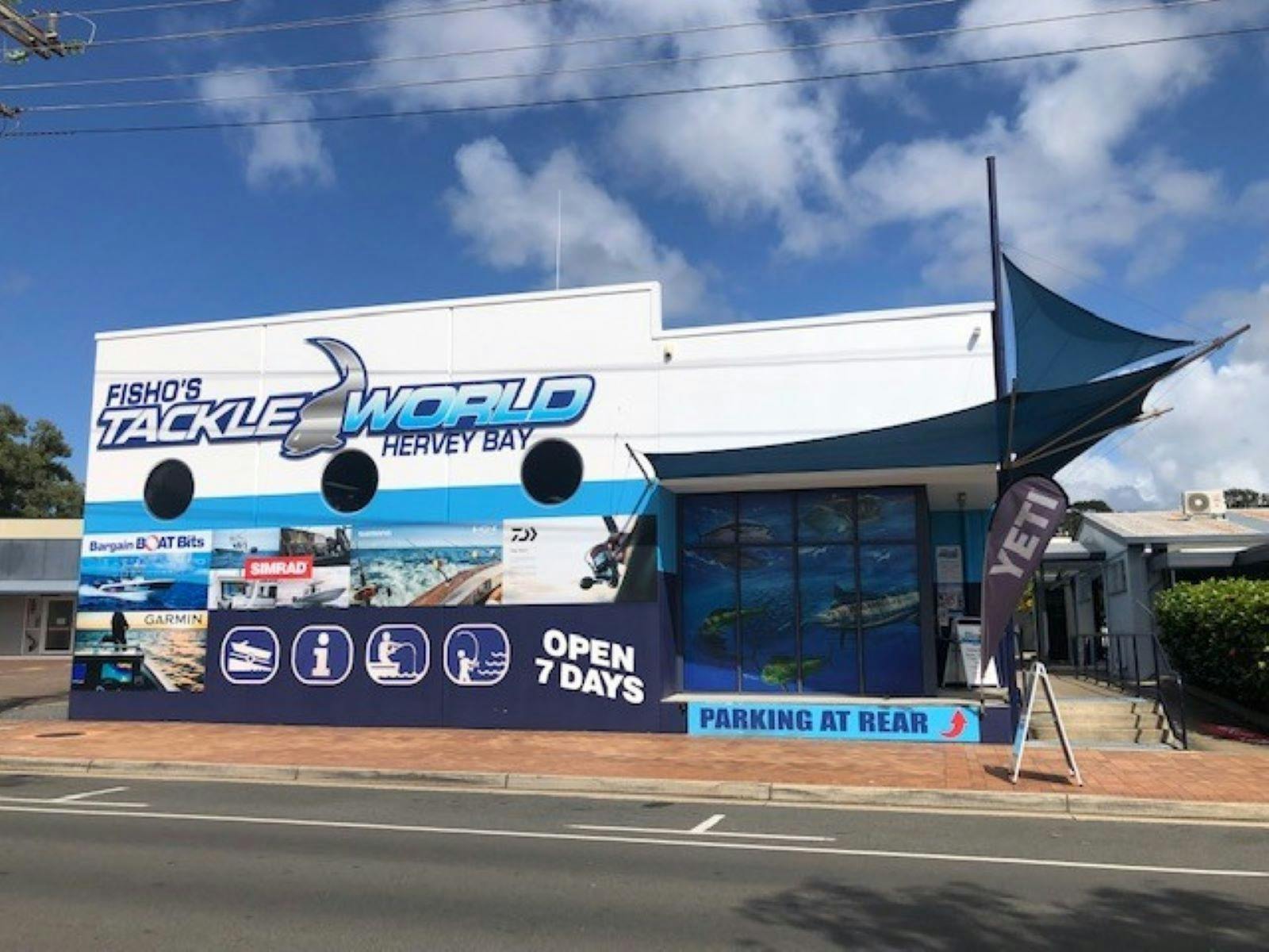 Fisho's Tackle World Hervey Bay Shop Front