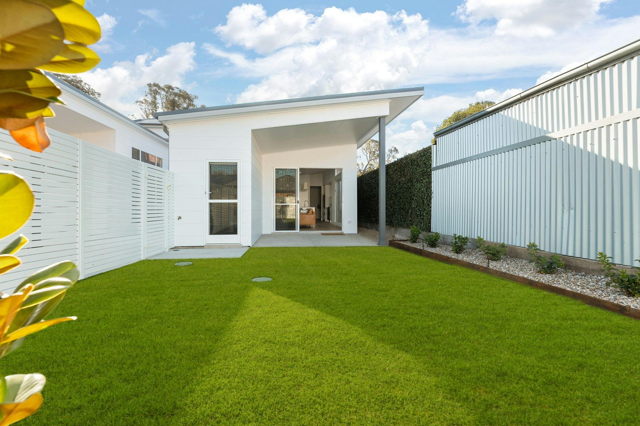 Large open outdoor area to enjoy the afternoon sunshine