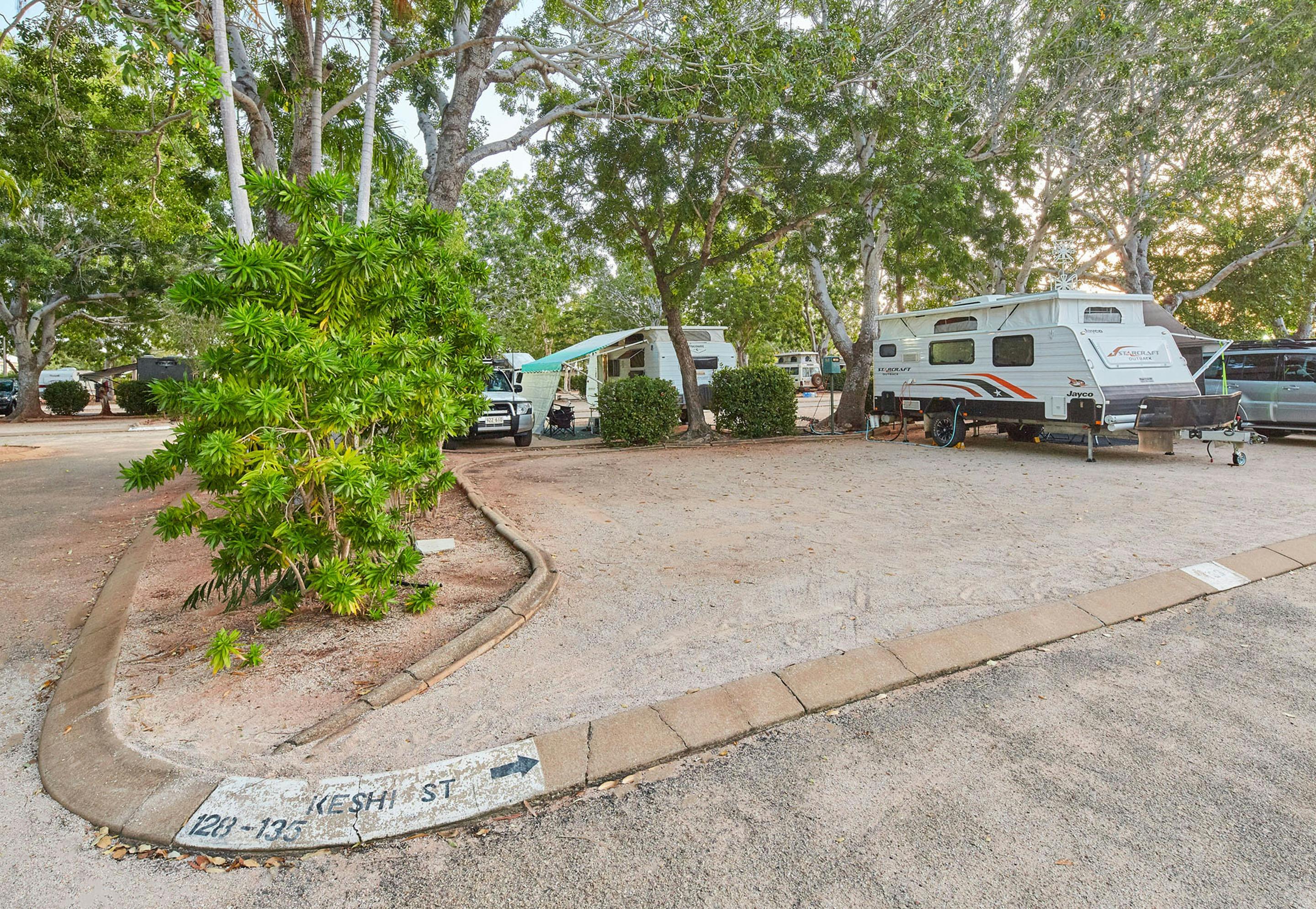 Powered Caravan Site