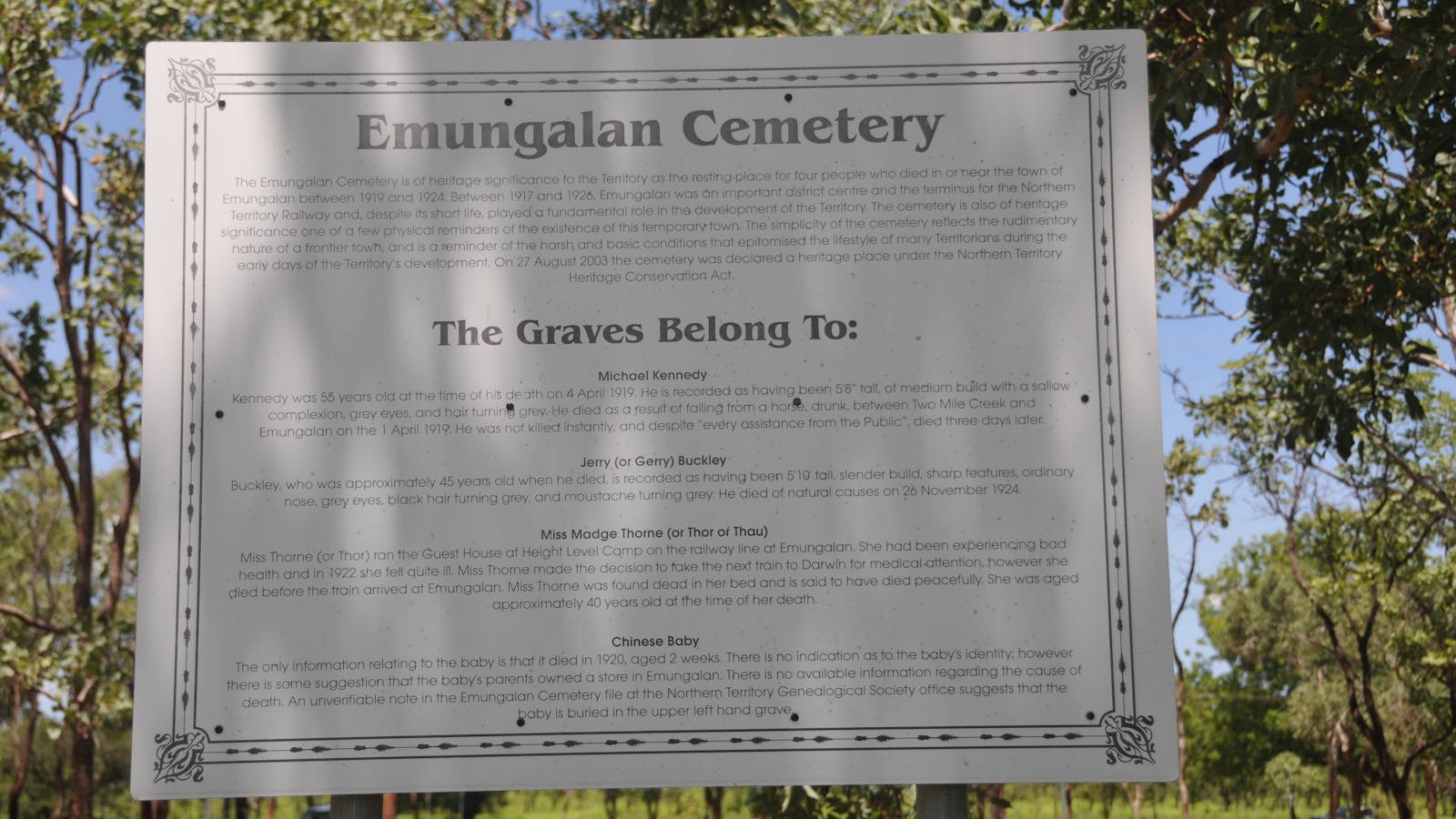 Emungalan Cemetery