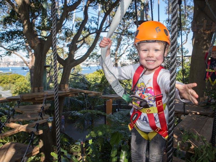 Wild Ropes at Taronga Zoo Sydney - Childrens Course