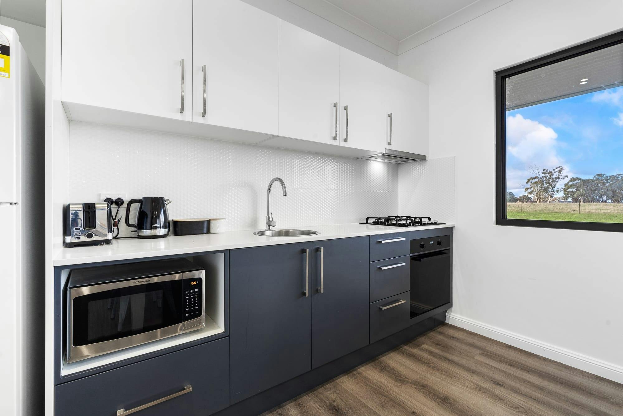 Small Kitchen with all the amenities