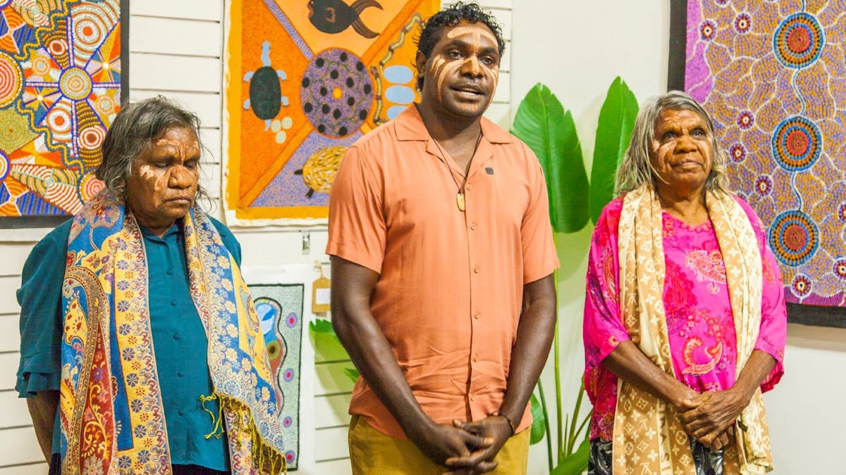 Marion Cox, Kenneth Dawson & Margaret Cox