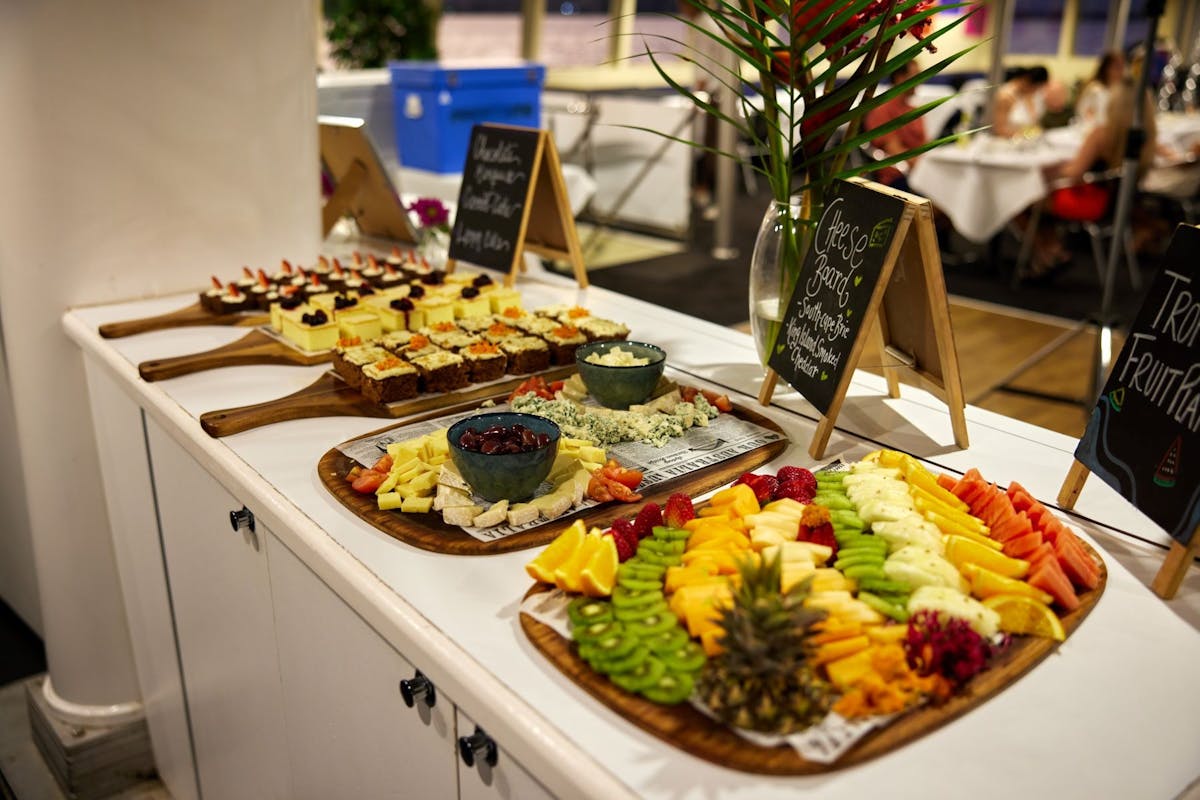 Buffet on Spirit of Cairns Dinner Cruise