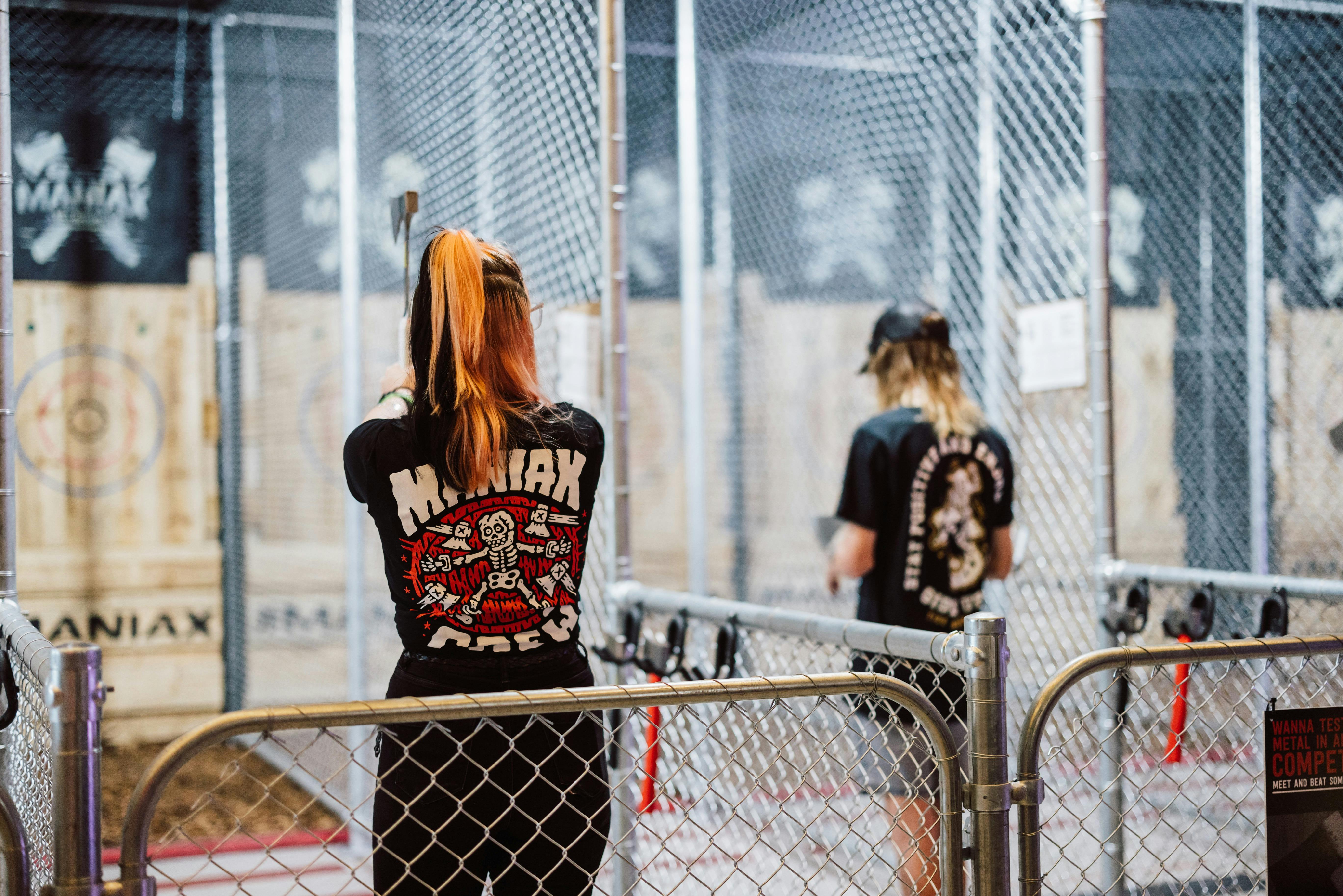 Maniax Axe Throwing Brisbane CBD