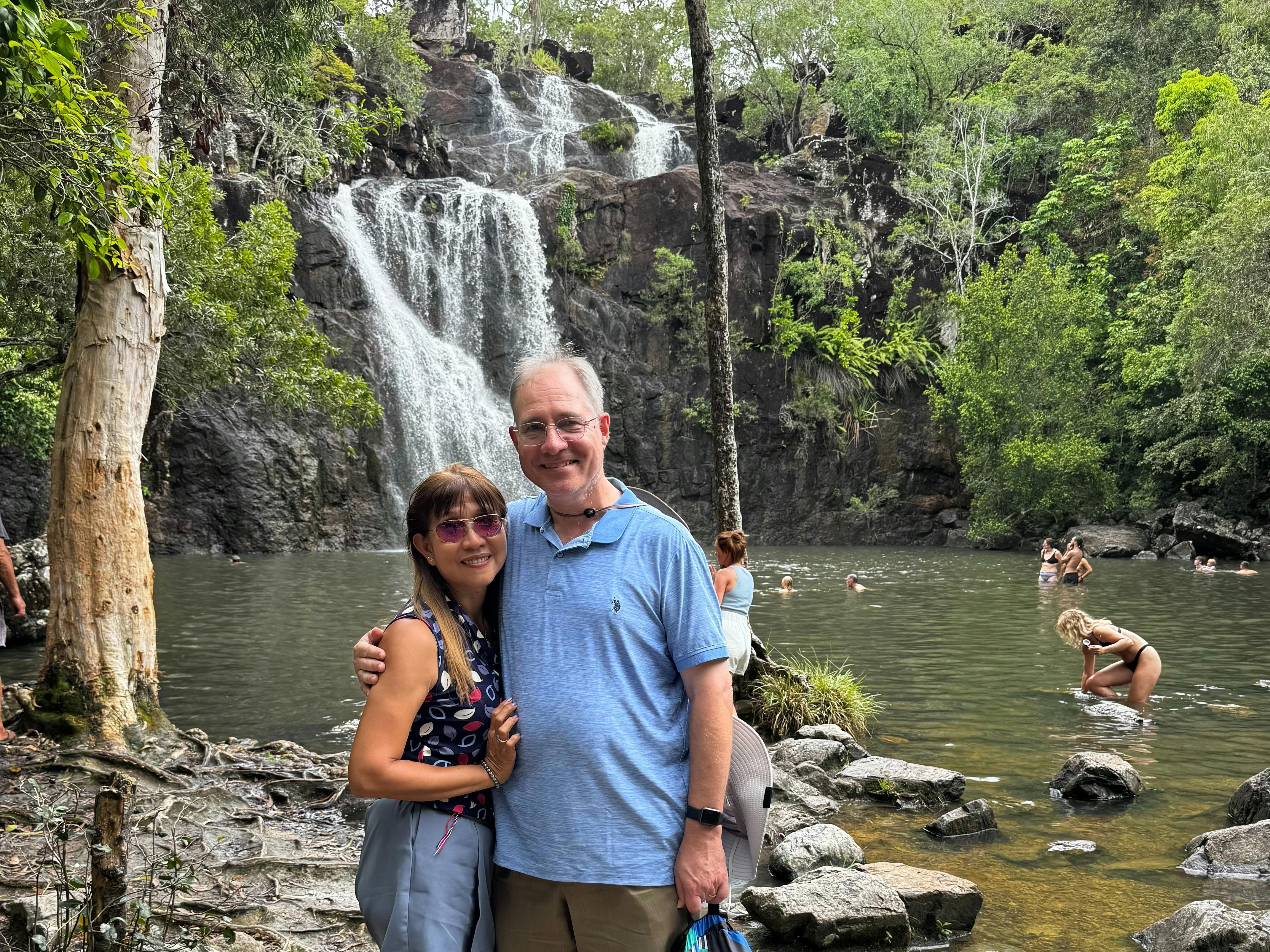 Whitsunday Waterfall.