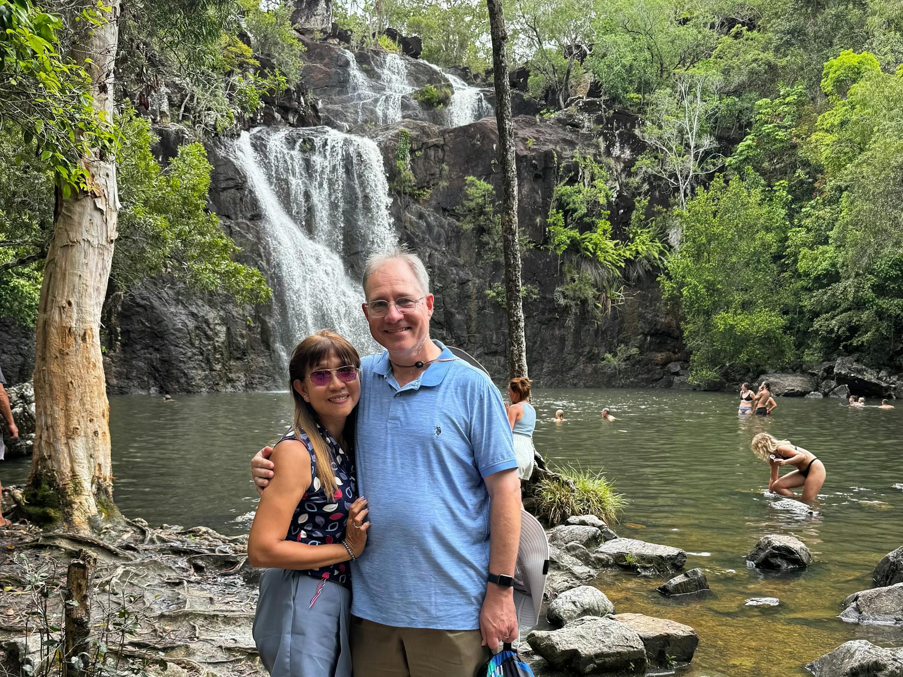 Whitsunday Waterfall.