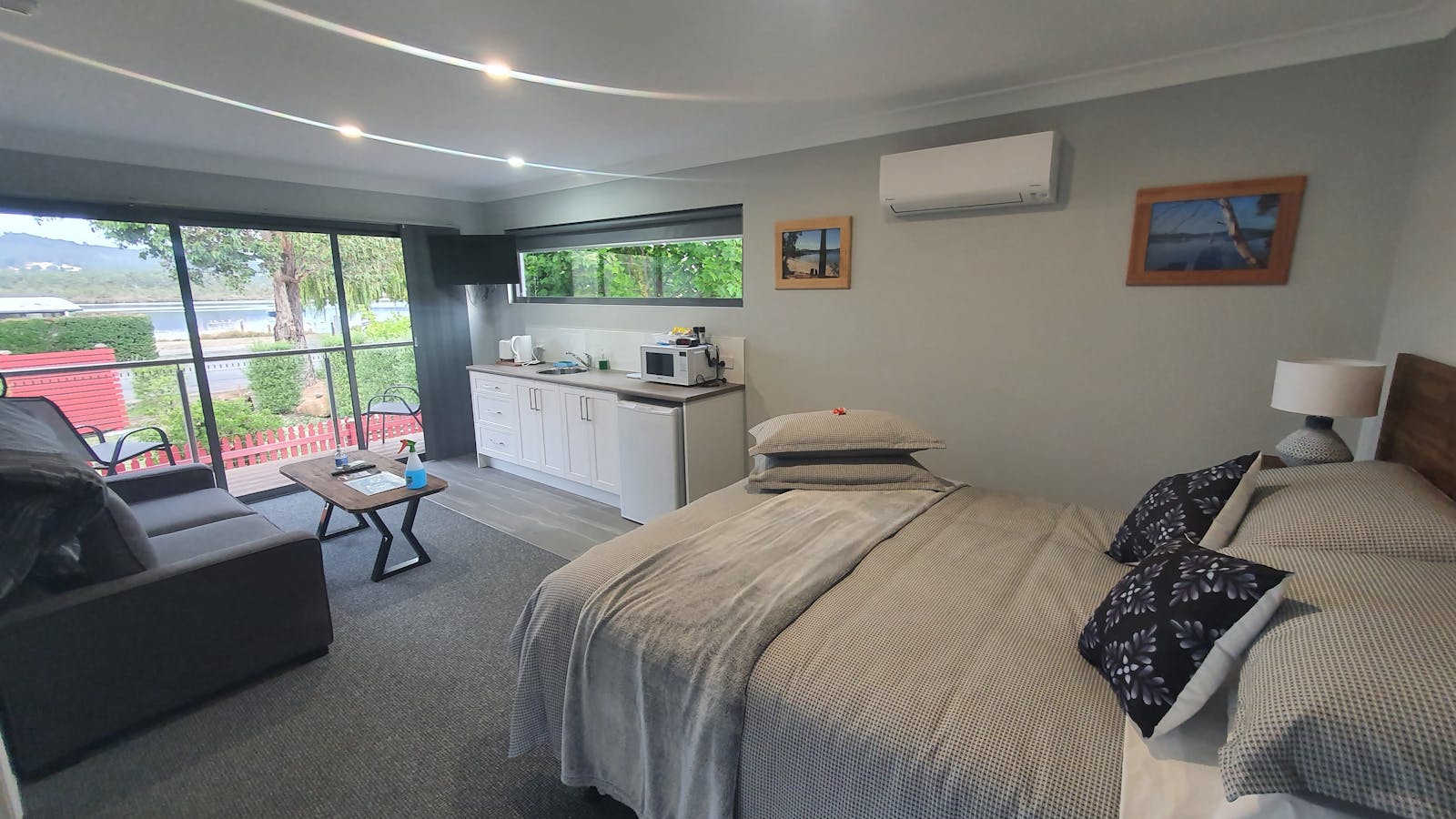 River view from room