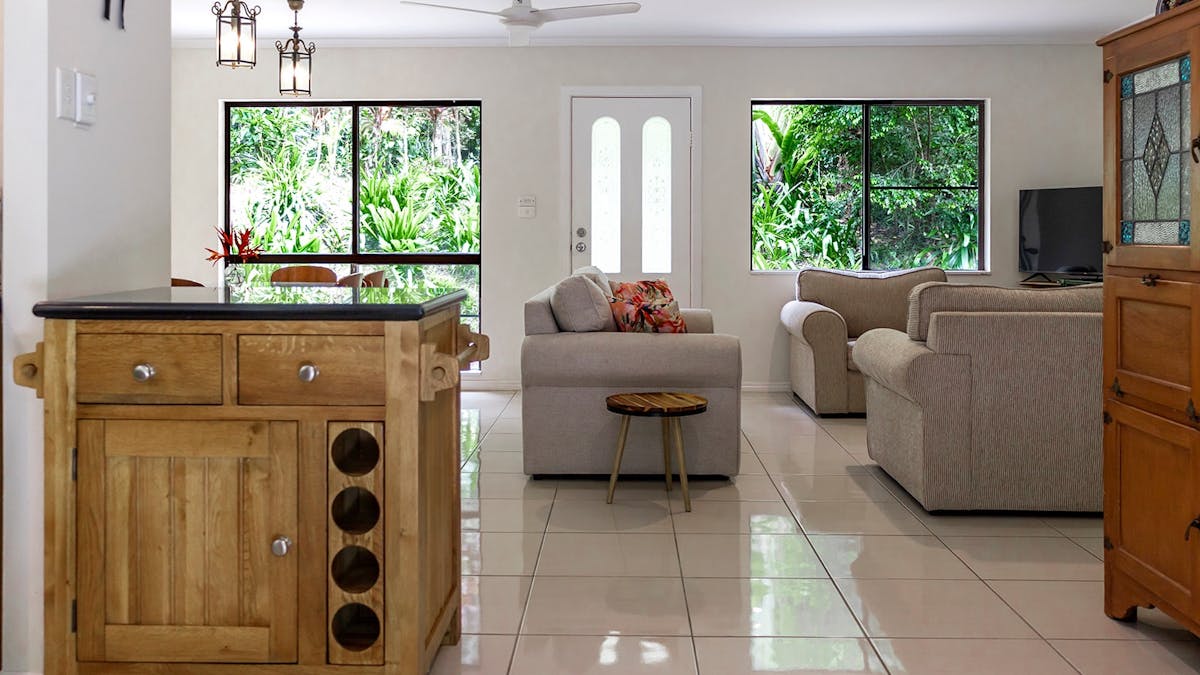 Lounge area