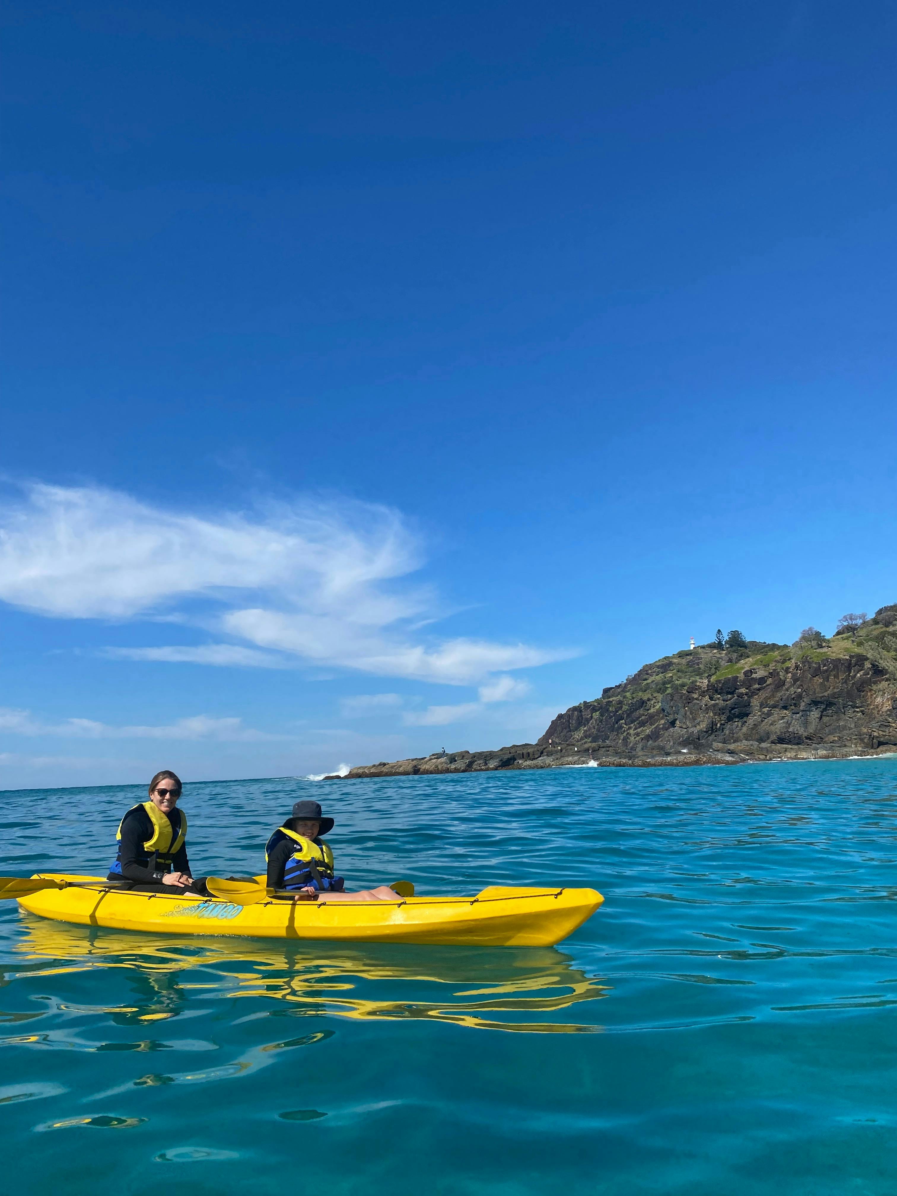 Epic Ocean Adventures Rainbow Beach Dolphin Kayak Tour