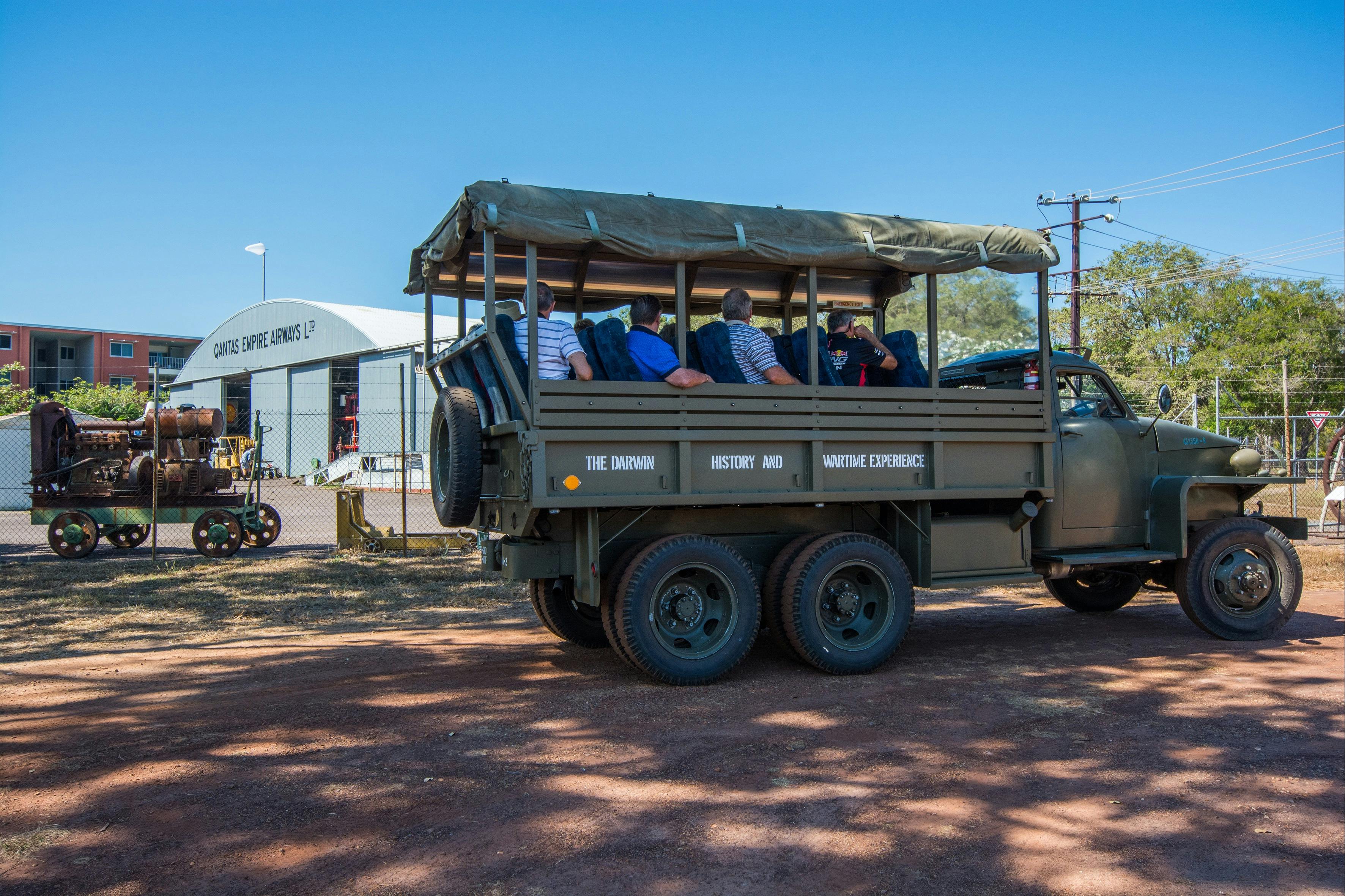 The darwin history and wartime Experience city sights Tour - Qantas Hangar