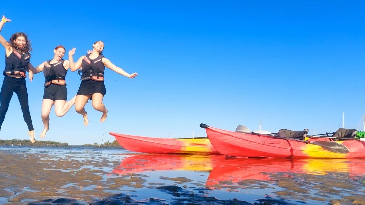 Jump into adventure! Fun, safe and nature-filled kayaking near Surfers Paradise—no experience needed
