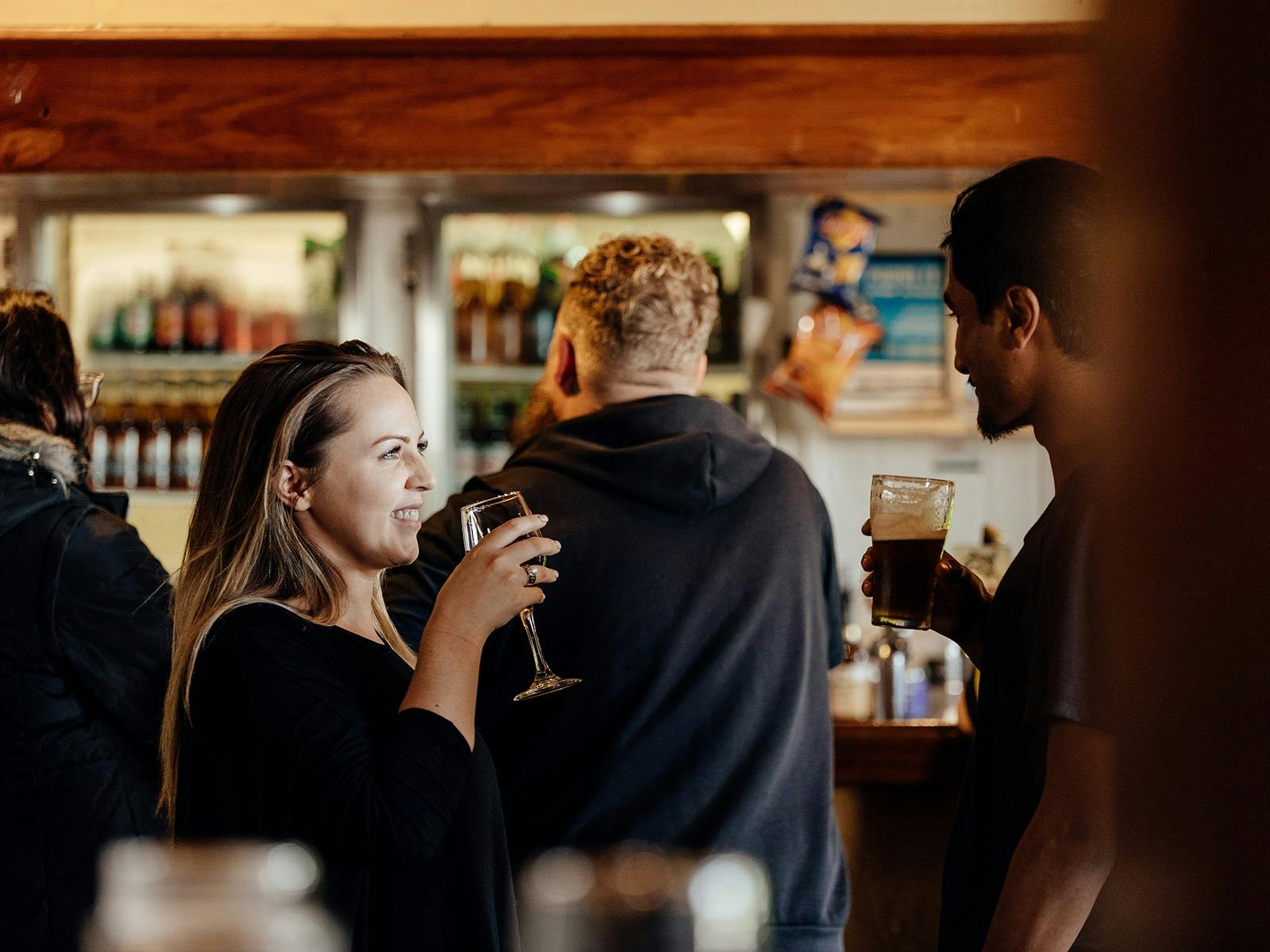 Winter wonderland pub night at Hamer's