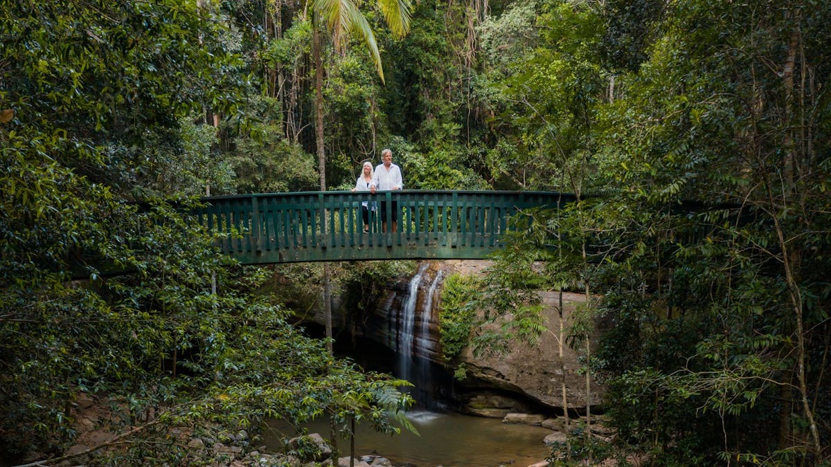 SERENITY FALLS, BUDERIM, SUNSHINE COAST SERENITY FALLS, BUDERIM, SUNSHINE COAST