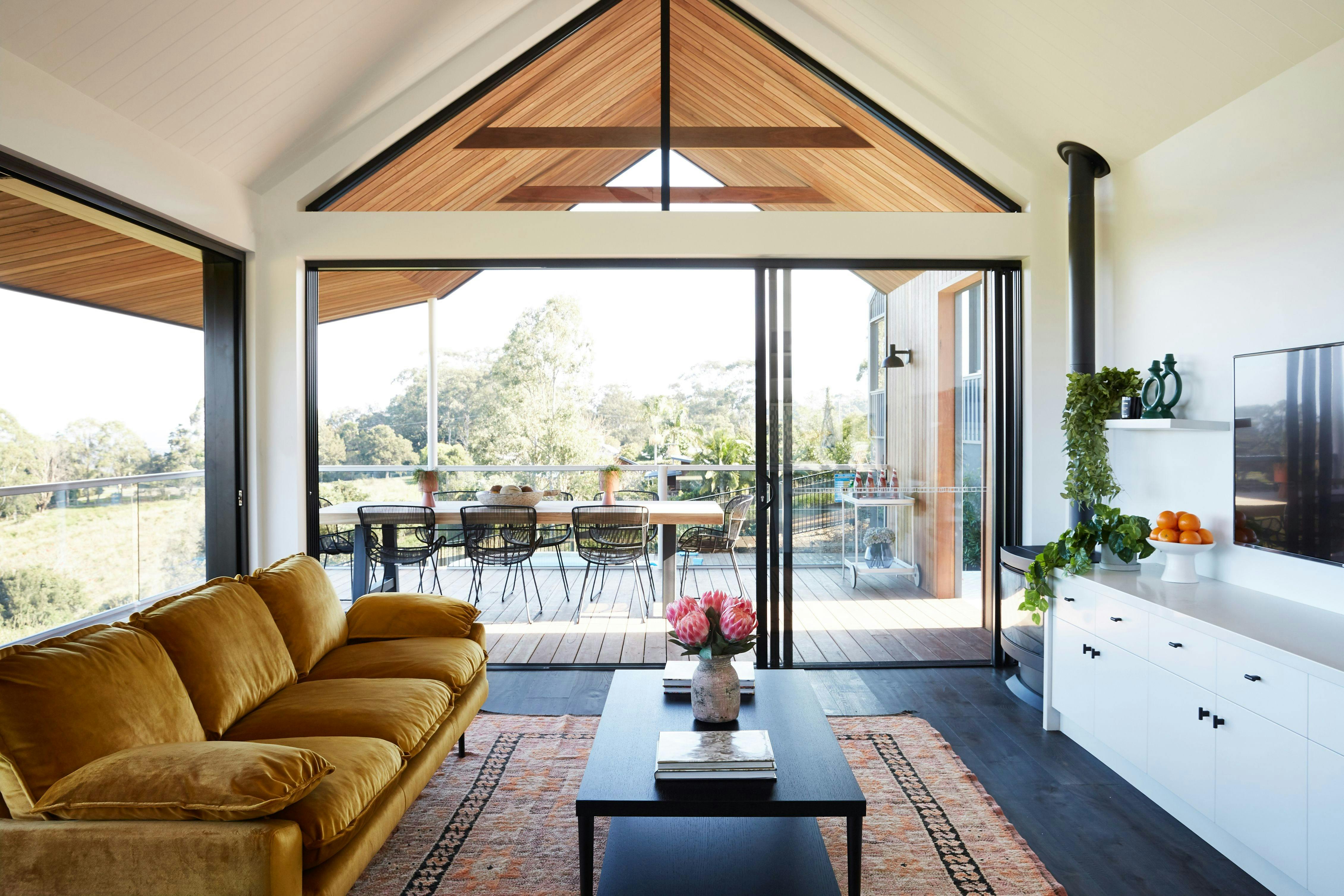 Living Room in Little Shutters