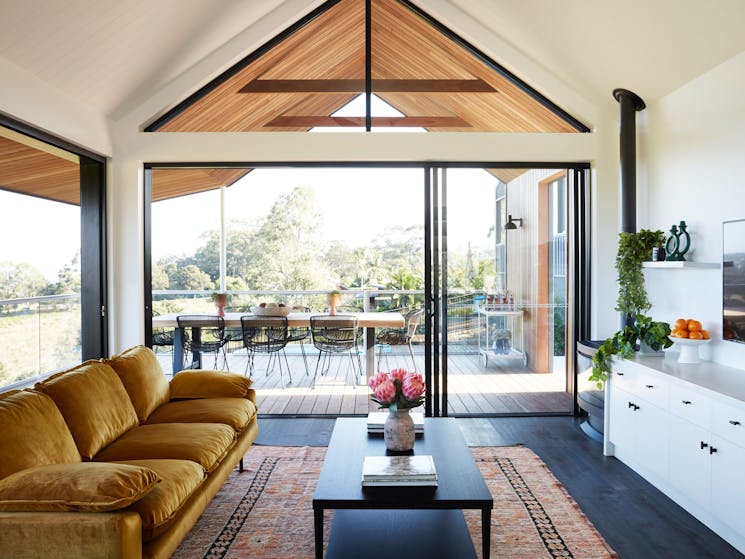 Living Room in Little Shutters