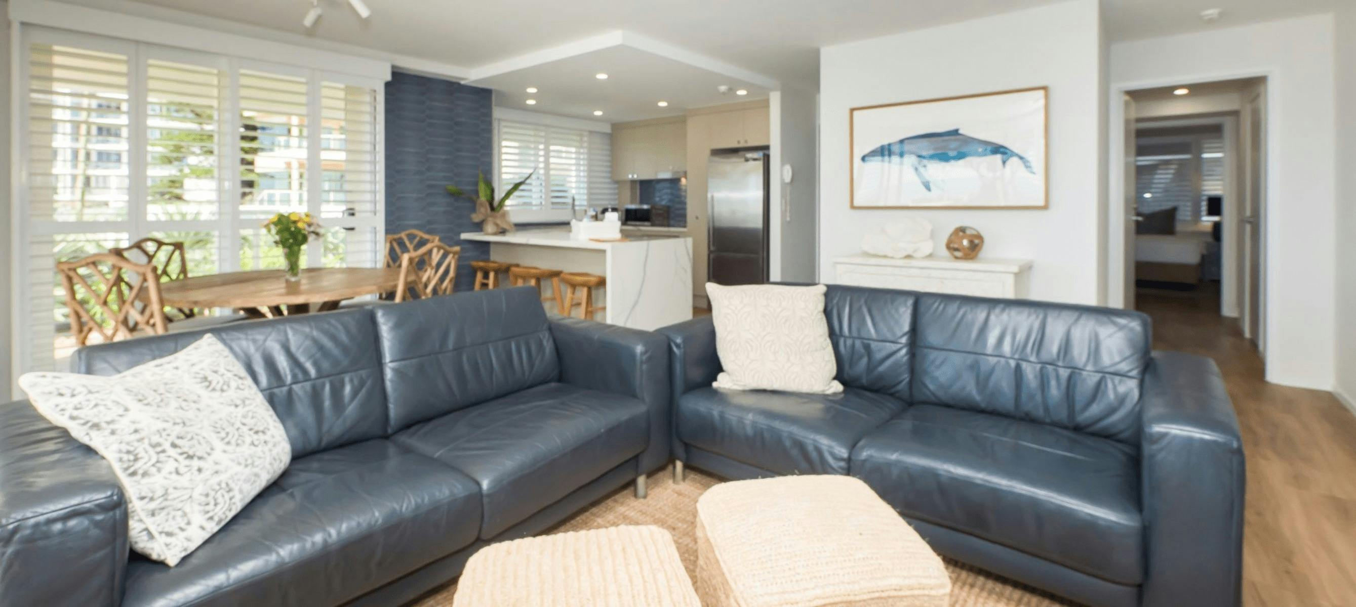 Superior 2 Bedroom Ocean View Courtyard Apartment