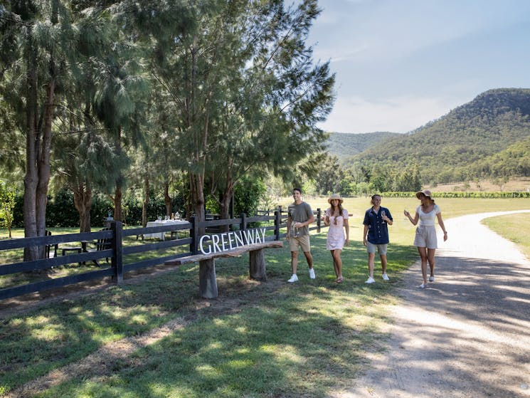 Finding the way to the Greenway Cellar Door