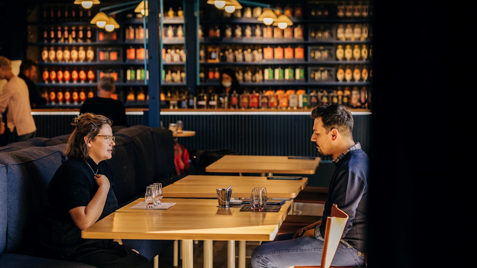 Whisky Flights and Tasting in the Distillery Cellar Door