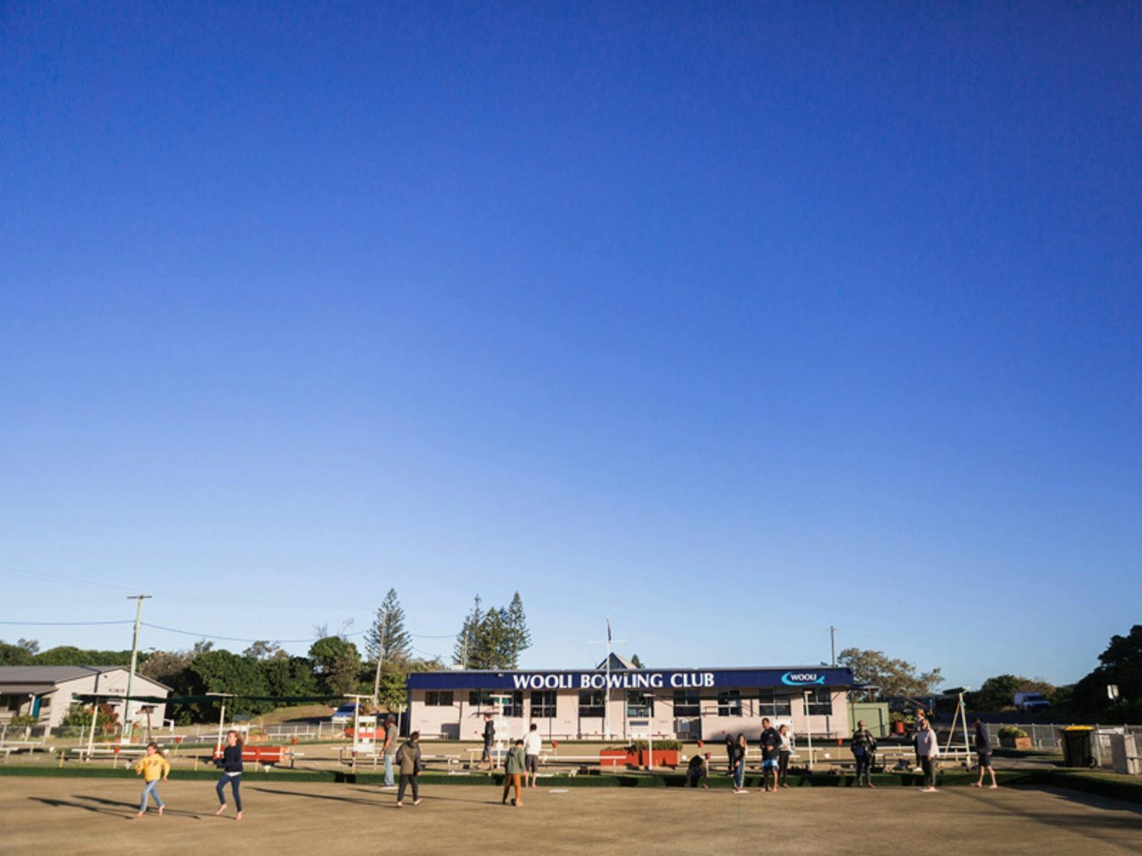 Landscape photo of the Wooli Bowling Club